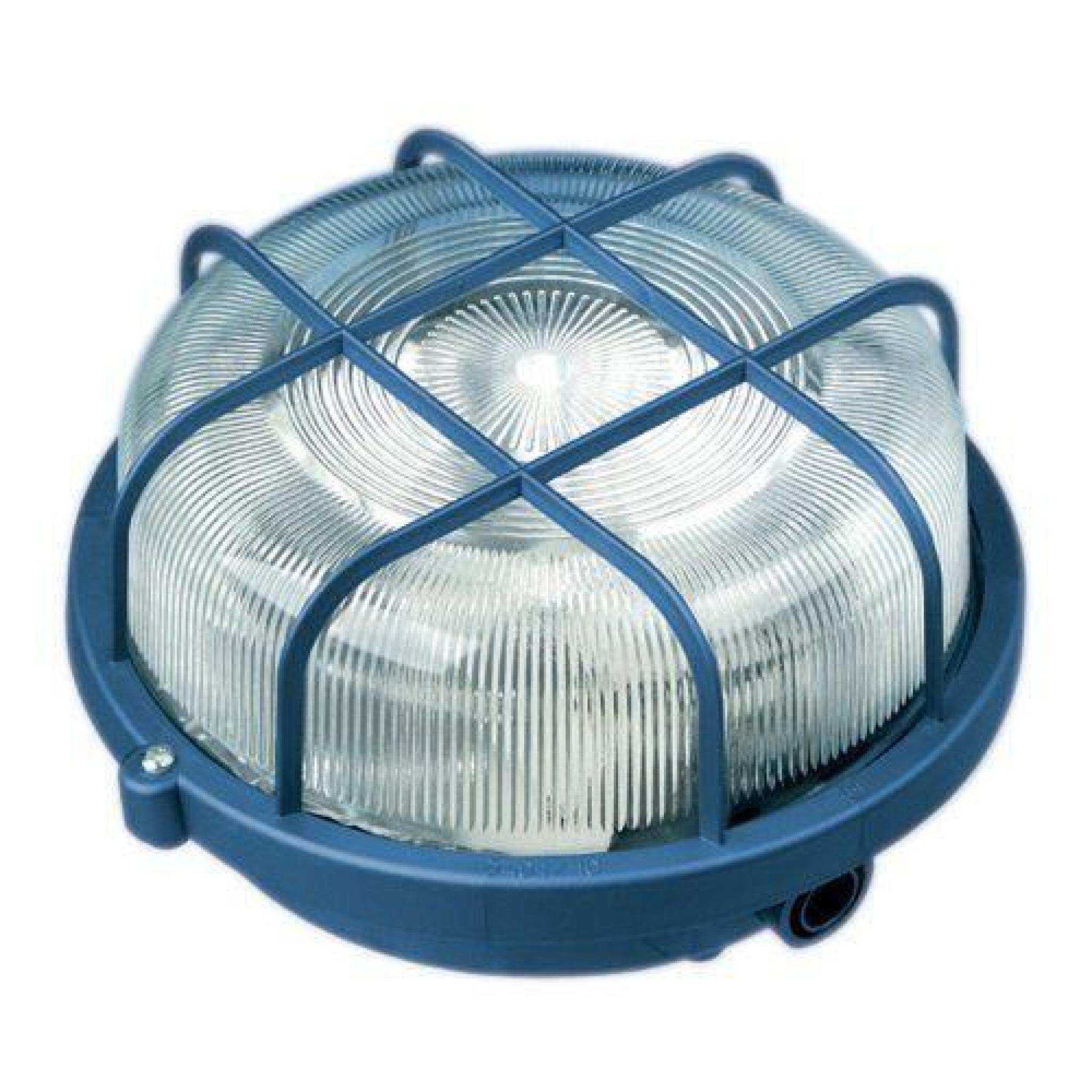 REV Ritter 0590097555 ISO Lampe ronde Bleu 100 W…