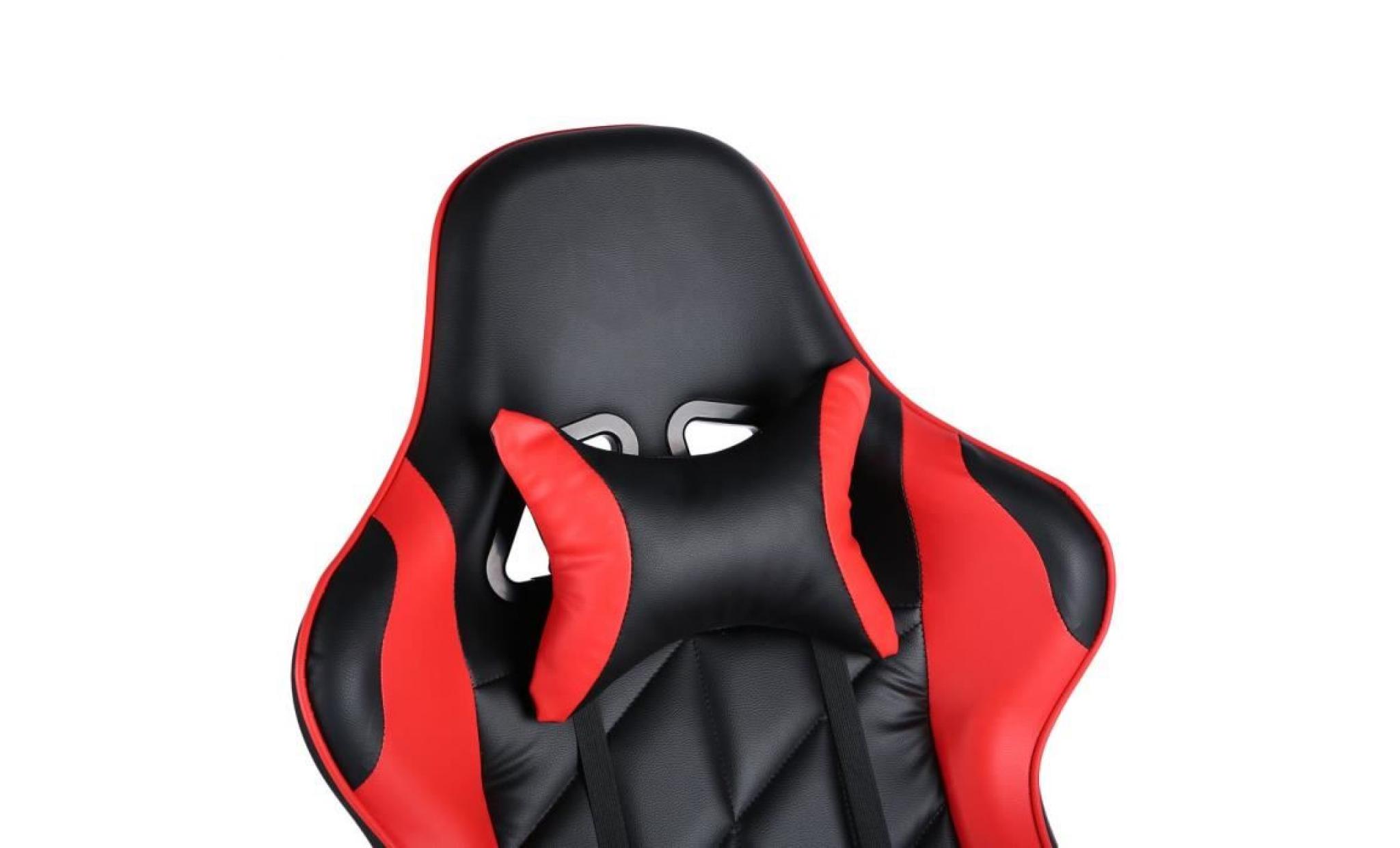 rouge pk solide fauteuil gamer fauteuil de bureau winners chaise de jeu pas cher