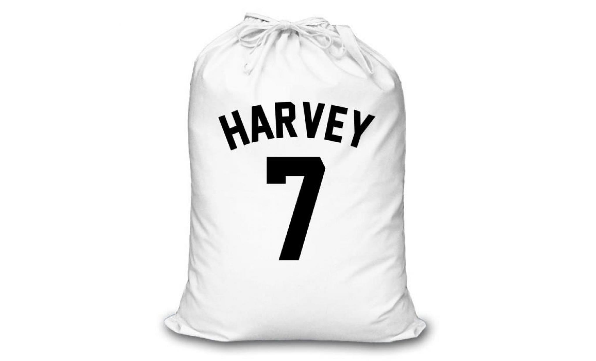 sac à linge blanc personnalisé football organisation de stockage de style de chemise accueil chambre à coucher fils fille à laver