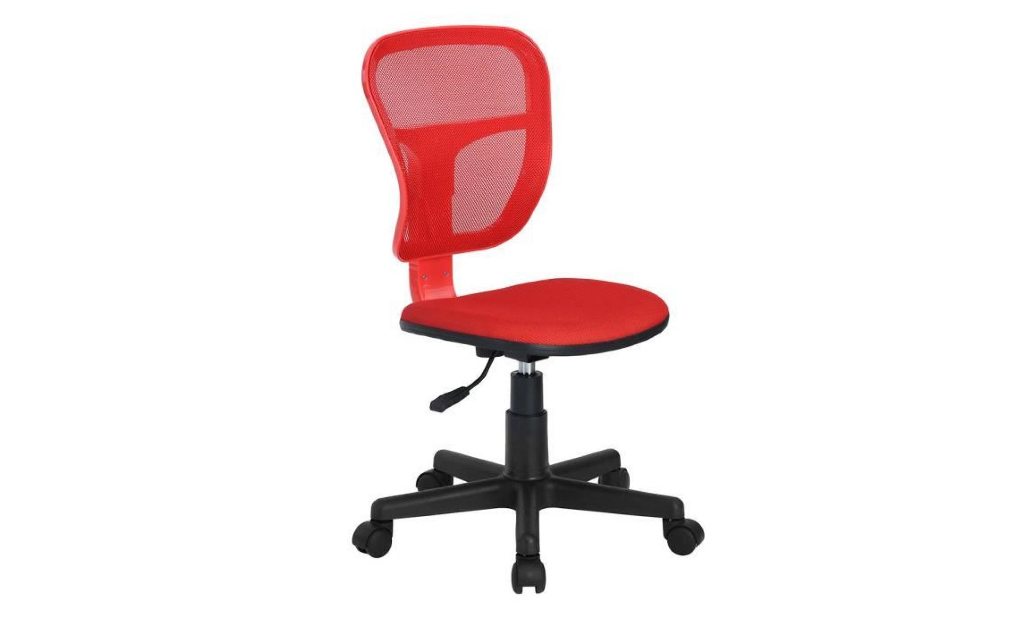 sepik   chaise de bureau rouge