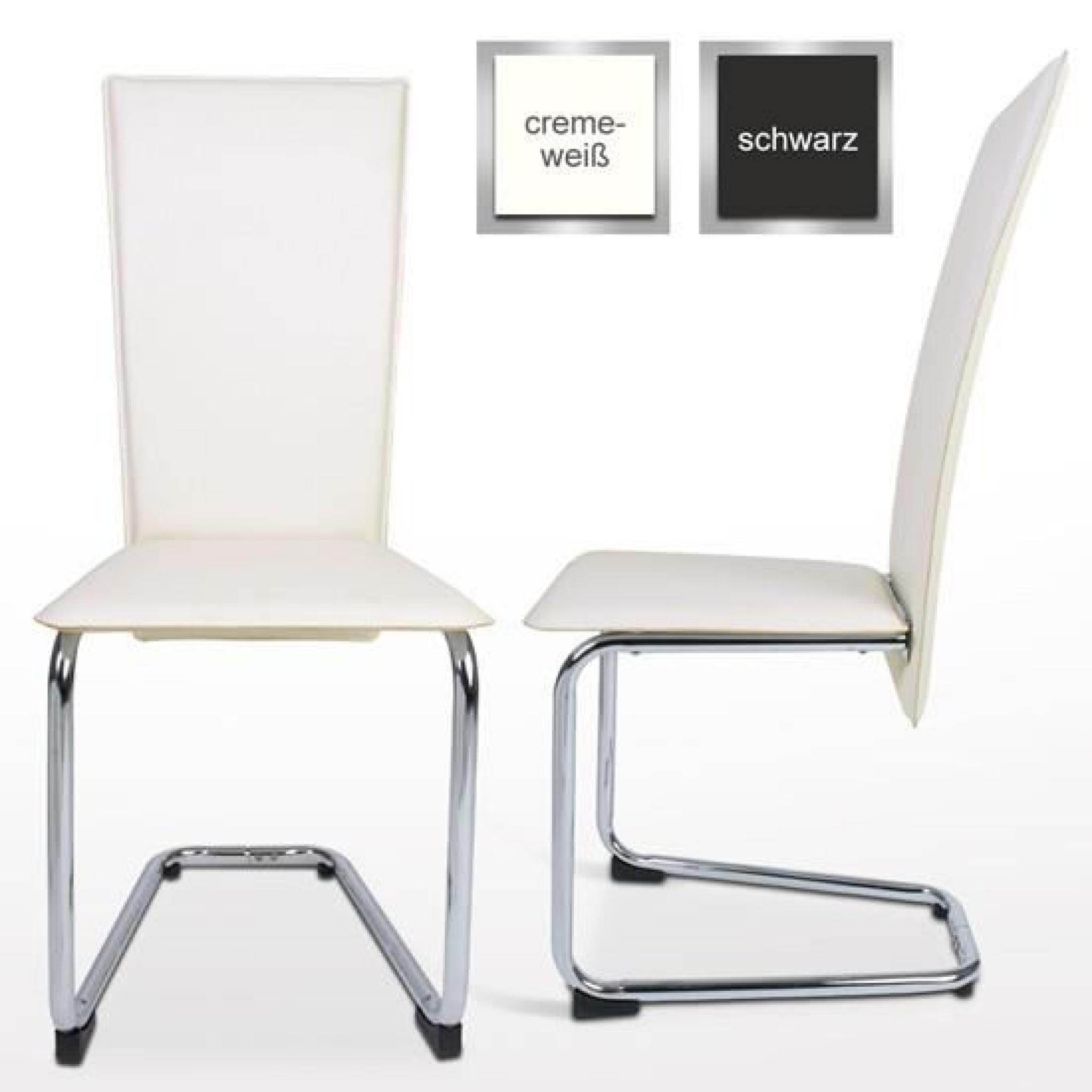 Set de 2 chaises de salle à manger (EZSTL03-1) noir