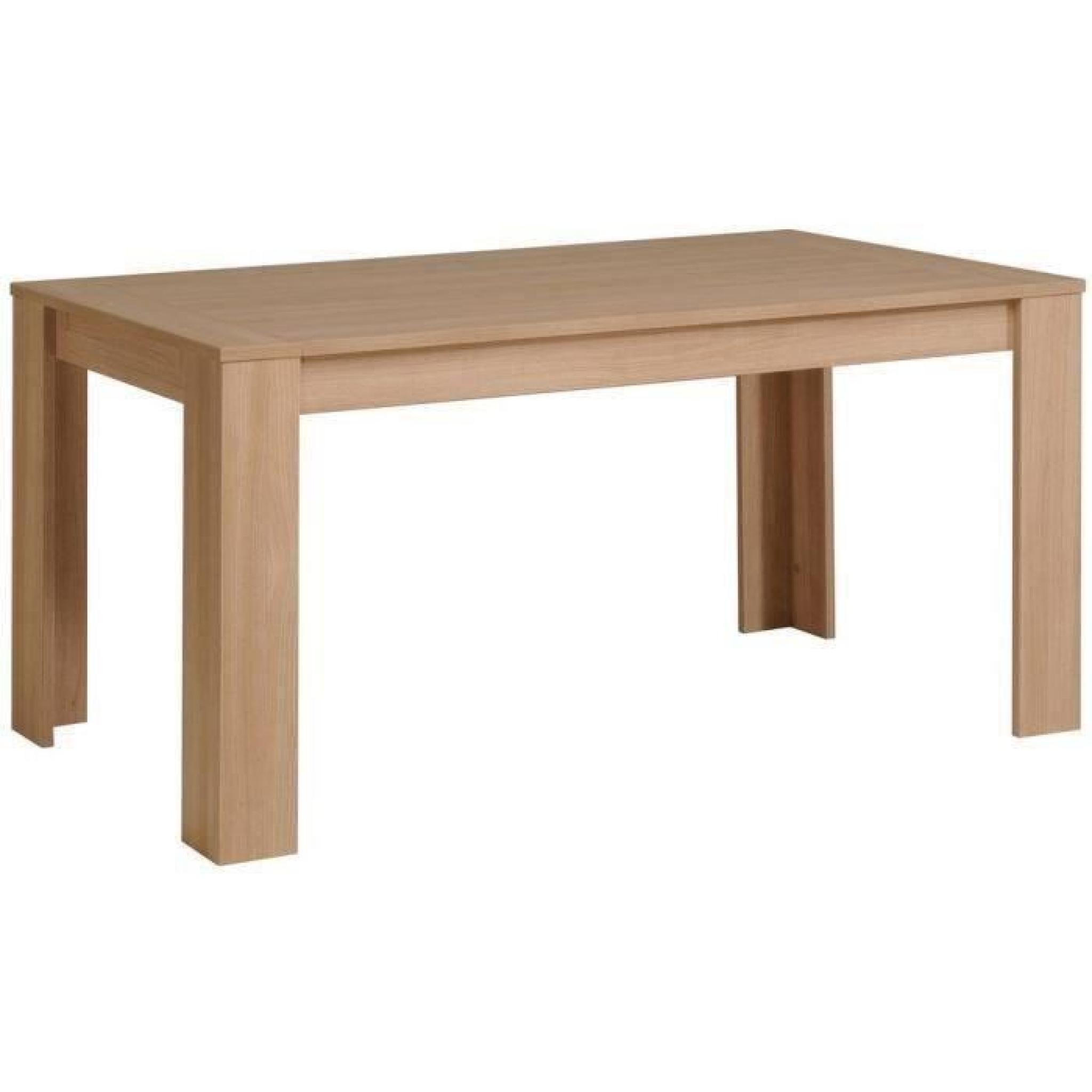 SOHO Table rectangle L160 cm décor Bruges pas cher