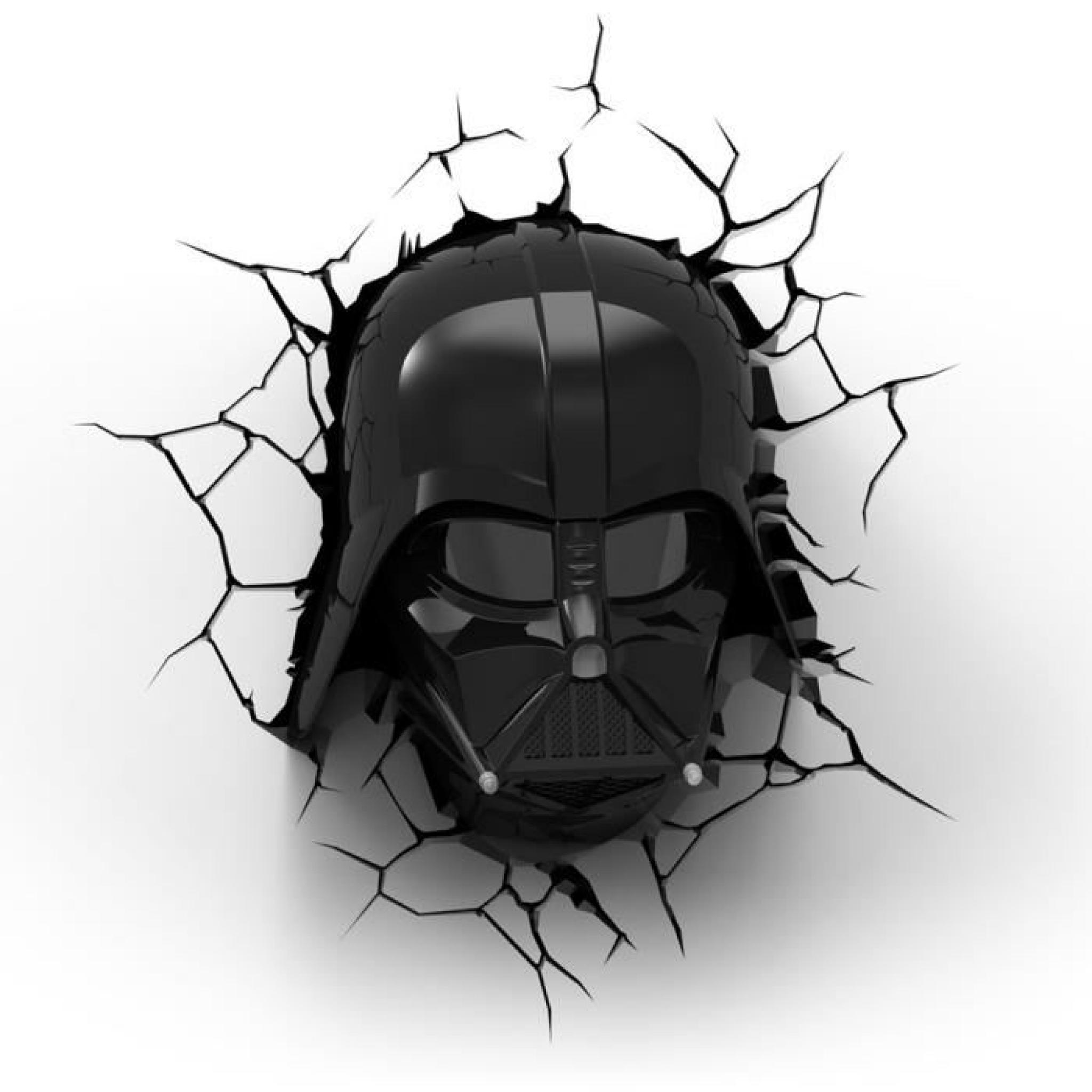 Star Wars lampe 3D LED Darth Vader