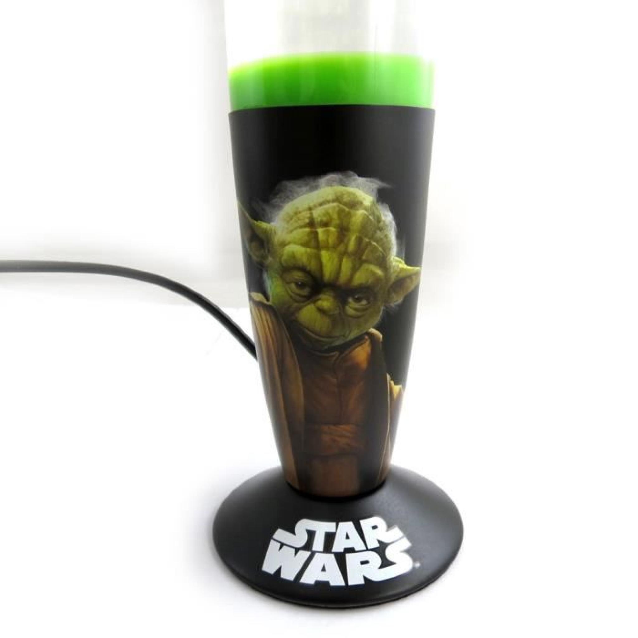 Star Wars [N0917] - Lampe lava Star Wars   (Maître Yoda) pas cher