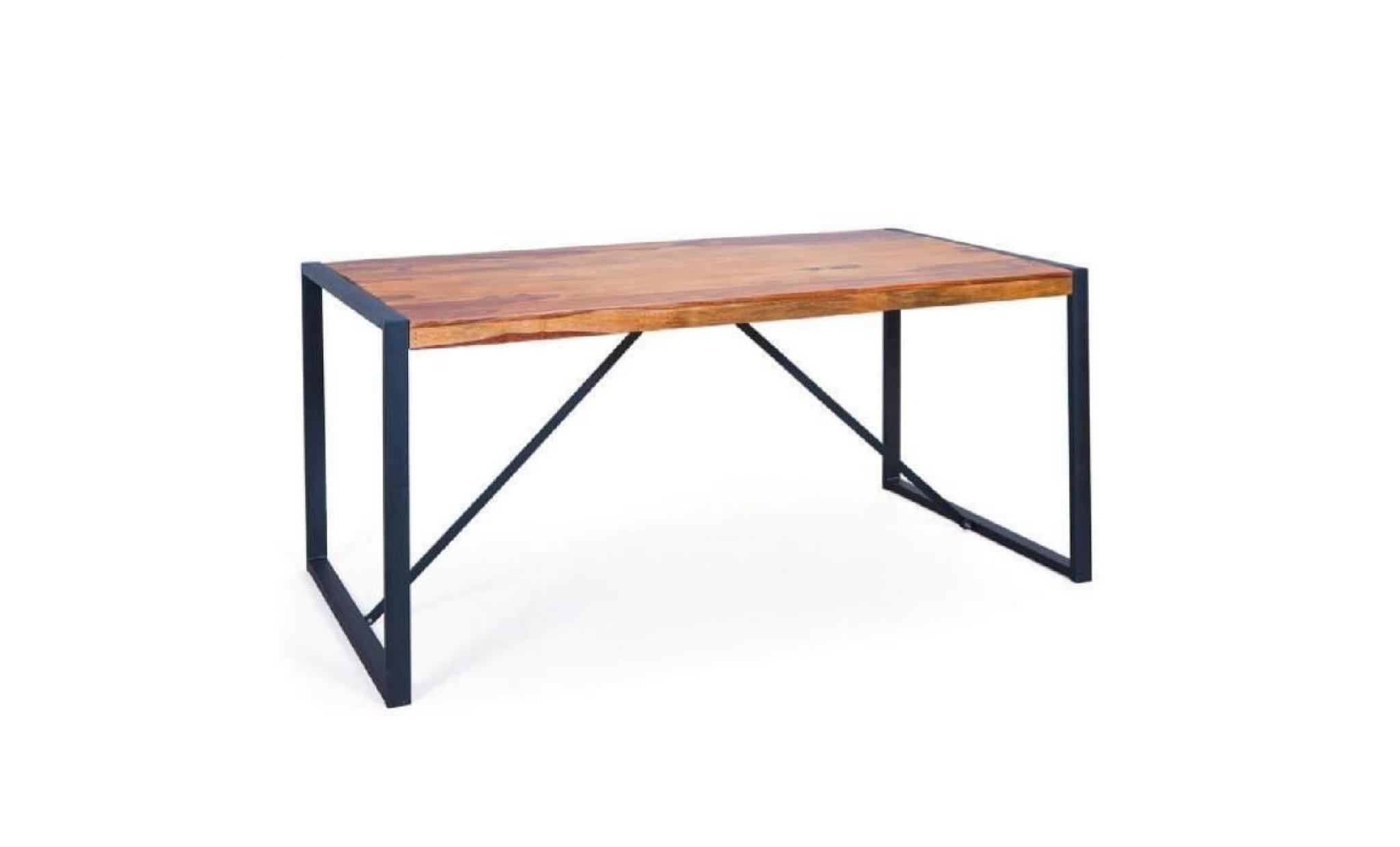 table à manger glymur 180 cm bois/métal bois,métal
