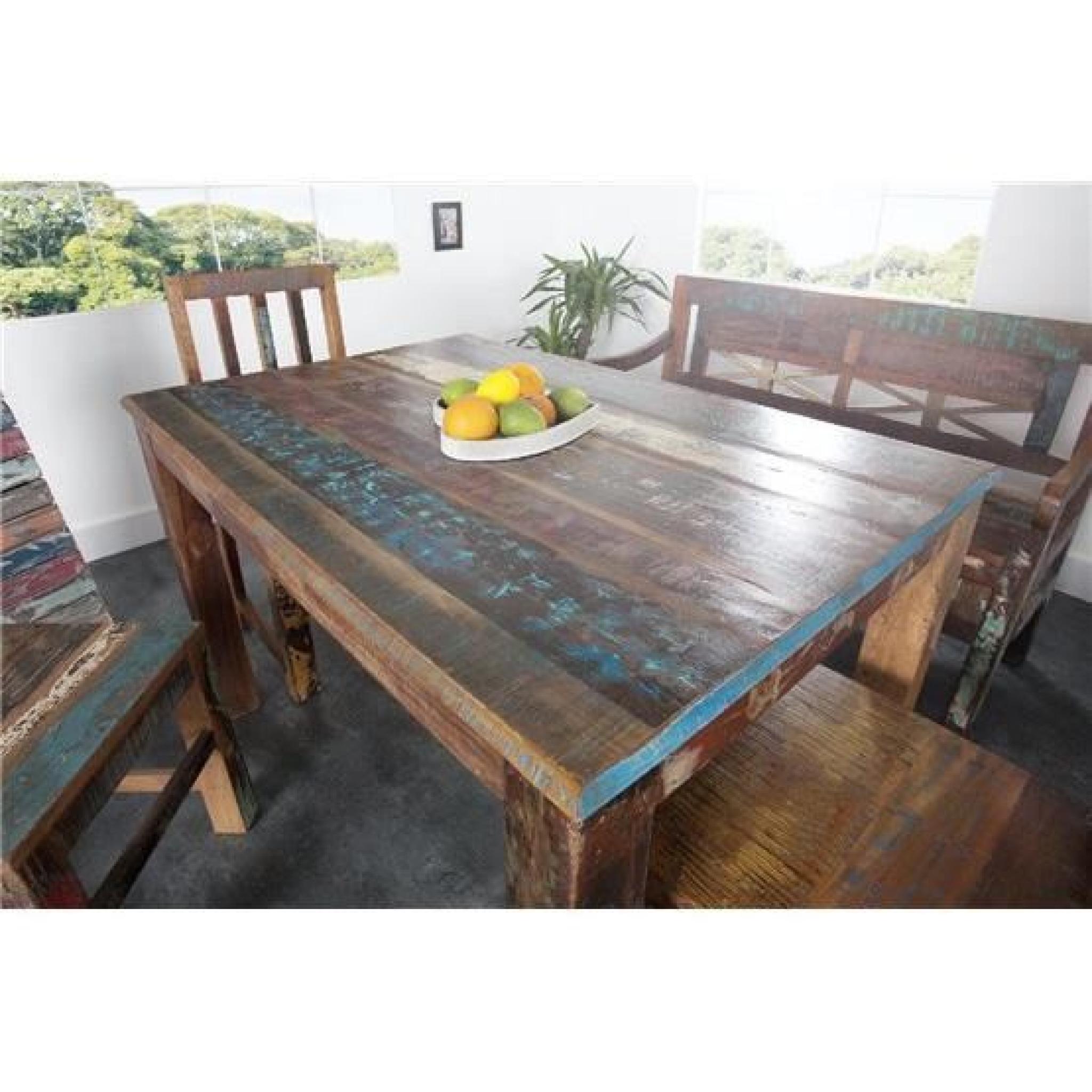 Table à repas - collection Kanata multicolor  120x80x80 