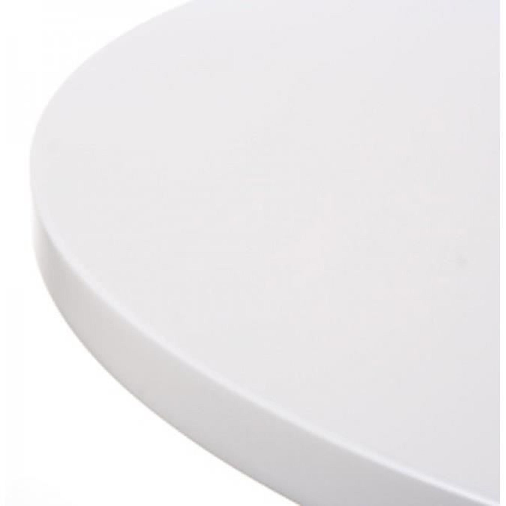 Table bar design LILA en bois de couleur blanche pas cher