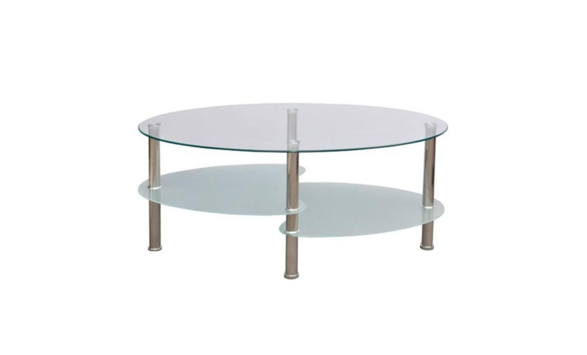 table basse avec design exclusif blanc pas cher