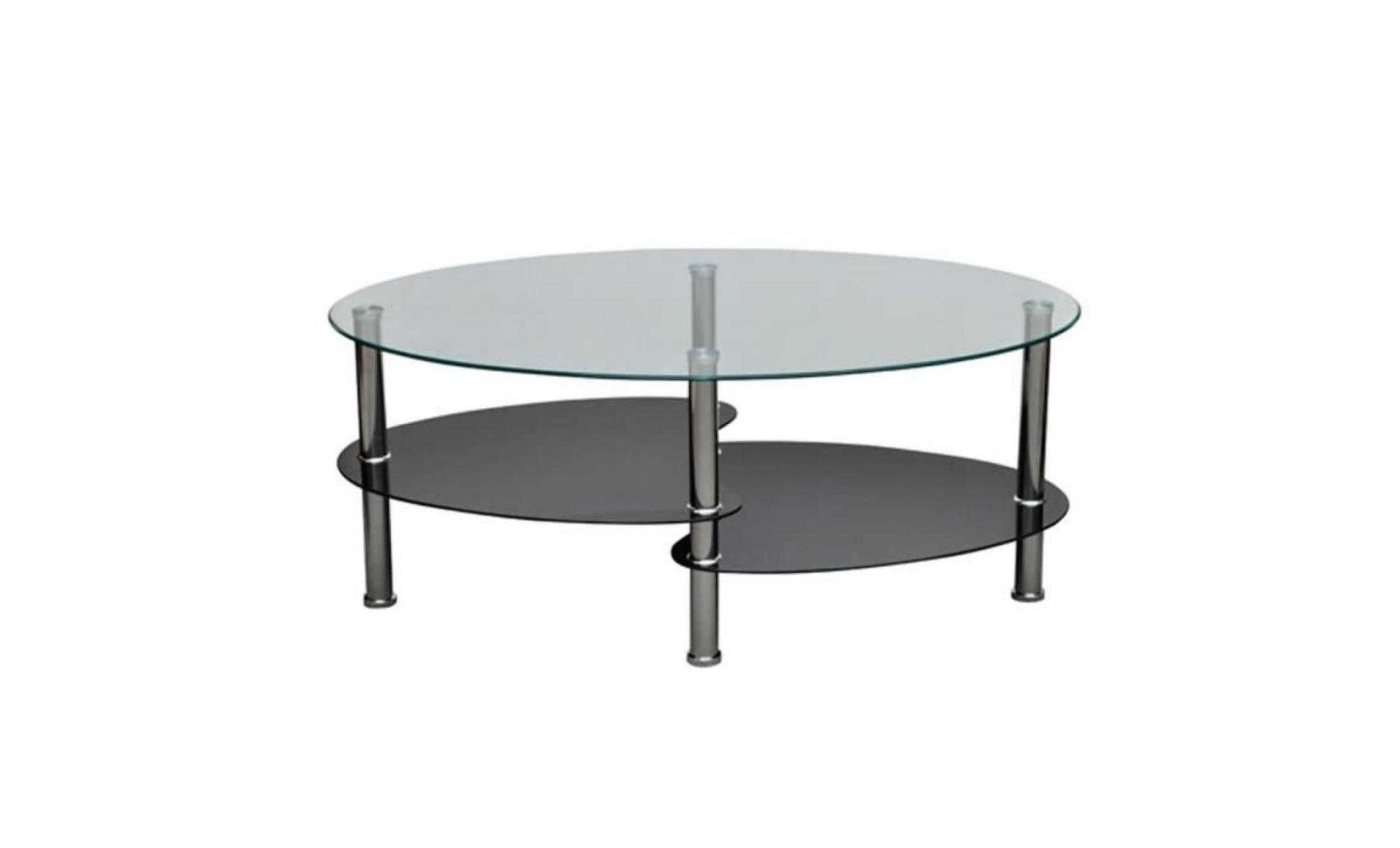table basse avec design exclusif noir pas cher