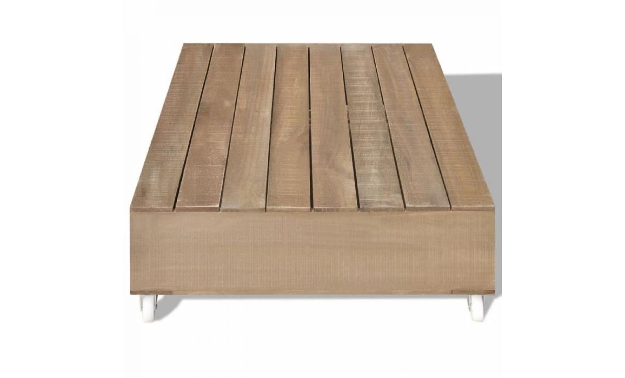 table basse bois massif marron table basse scandinave table bass style contemporain table console table de lit pas cher