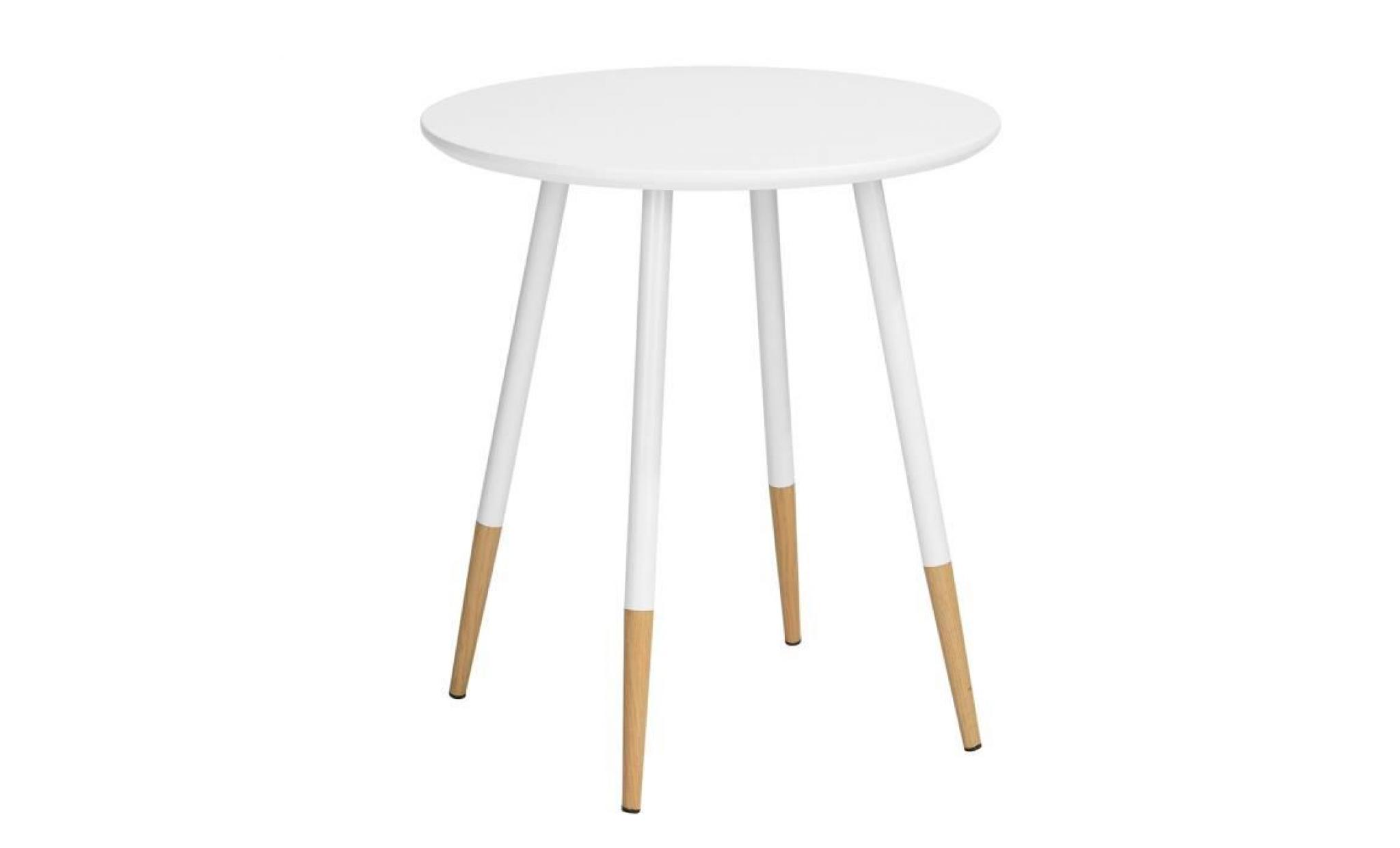 table basse design blanc blanc
