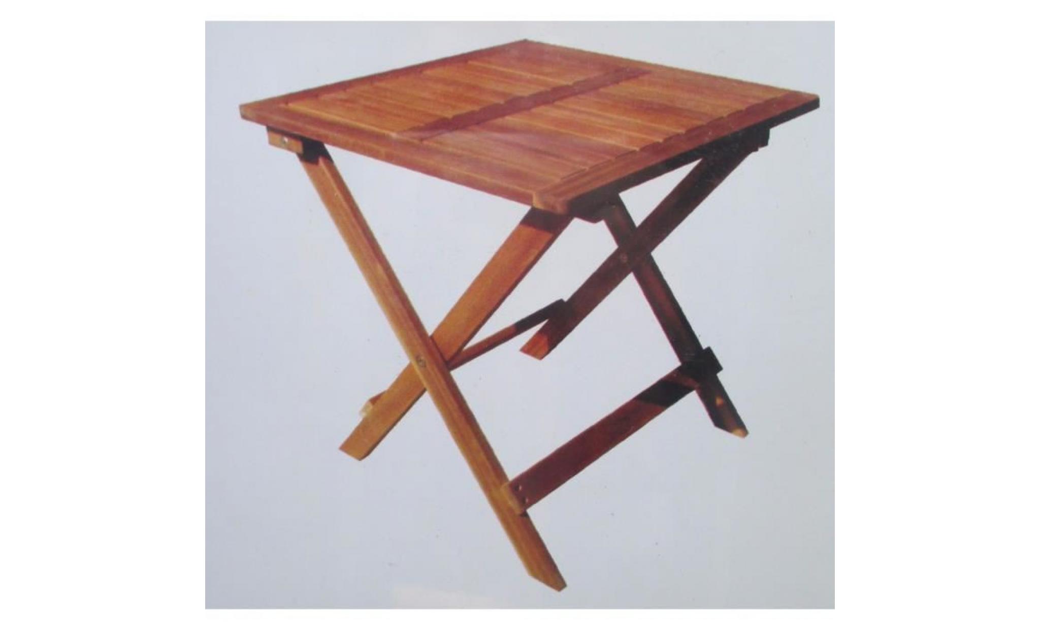 table basse en bois d'acacia pliante piable decoration pour salon maison camping jardin ou extÉrieur