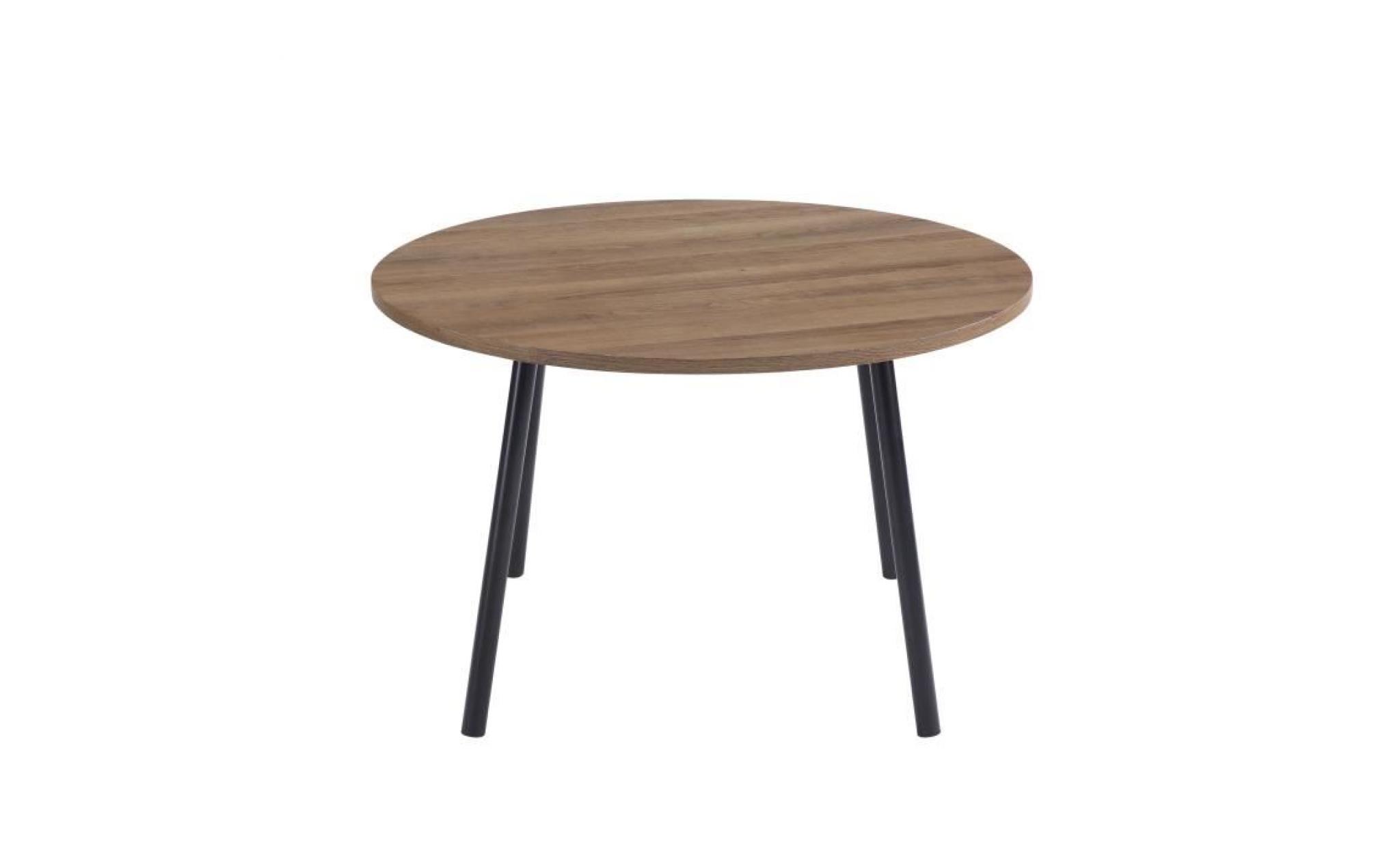 table basse en bois d80cm revival
