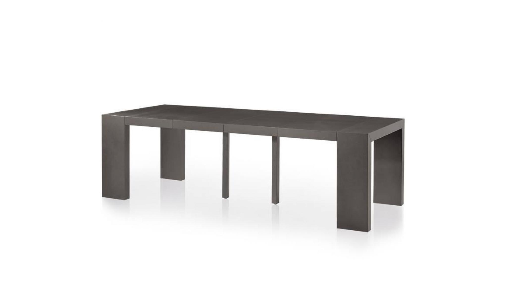 Table Console Nassau XL Noir carbone pas cher
