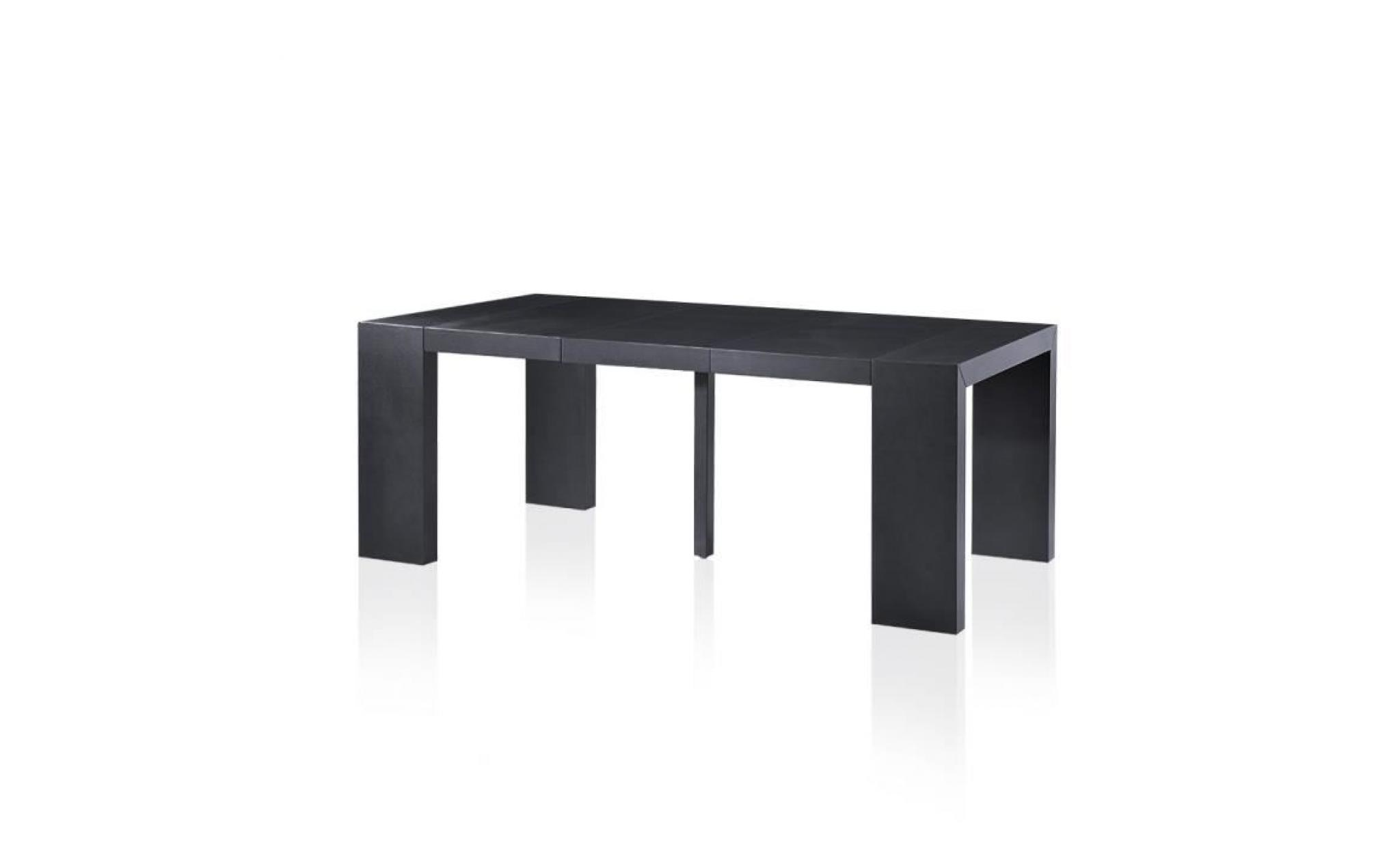 Table Console Nassau Noir carbone pas cher