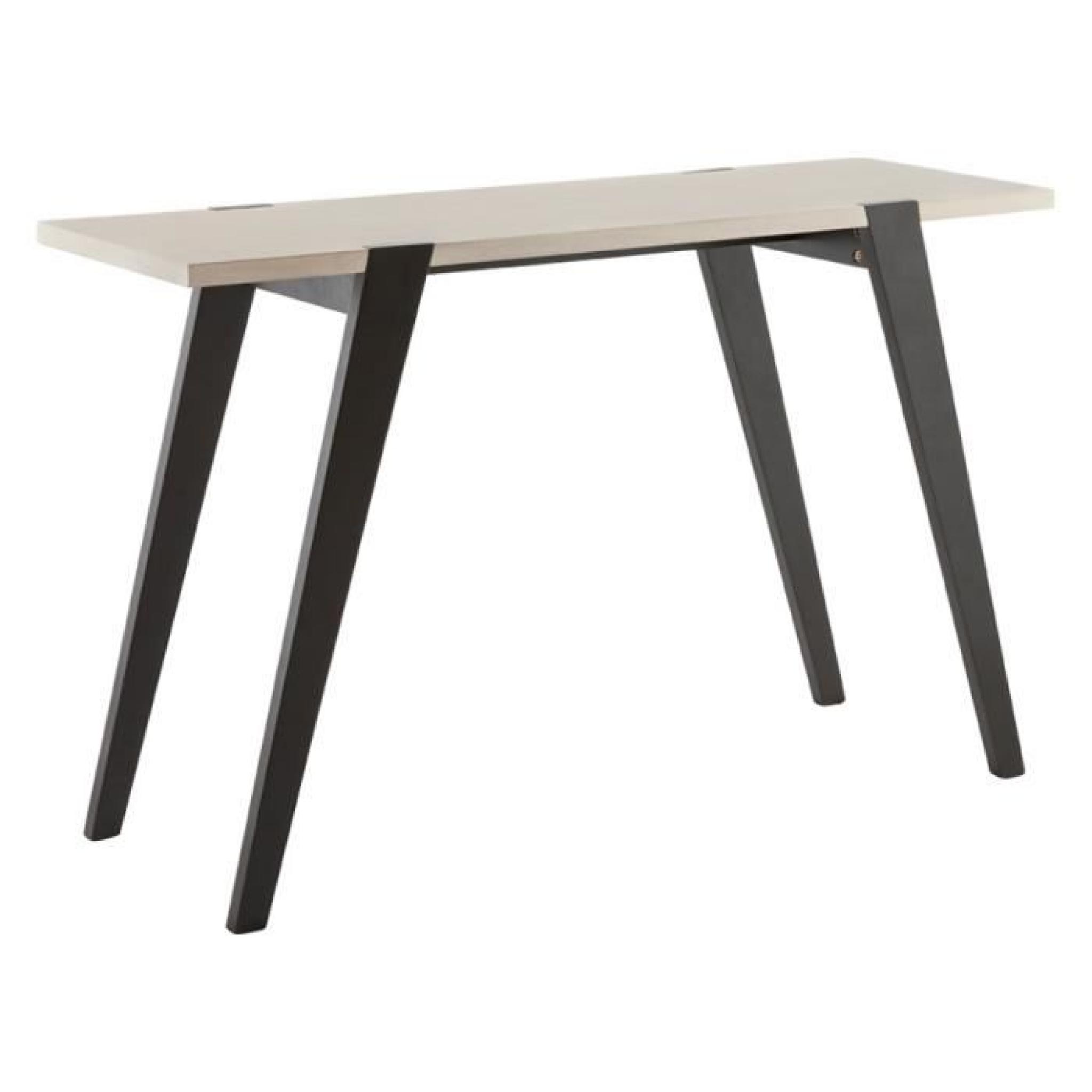 Table console 'RINO' design en bois chêne