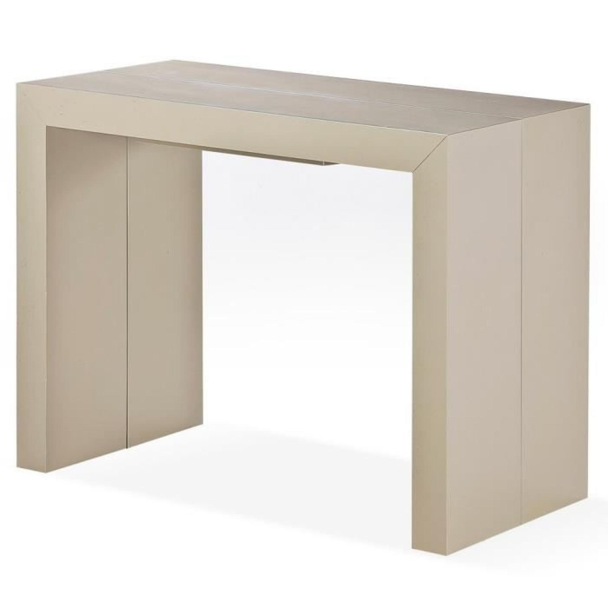 Table console Tango XL Taupe Clair