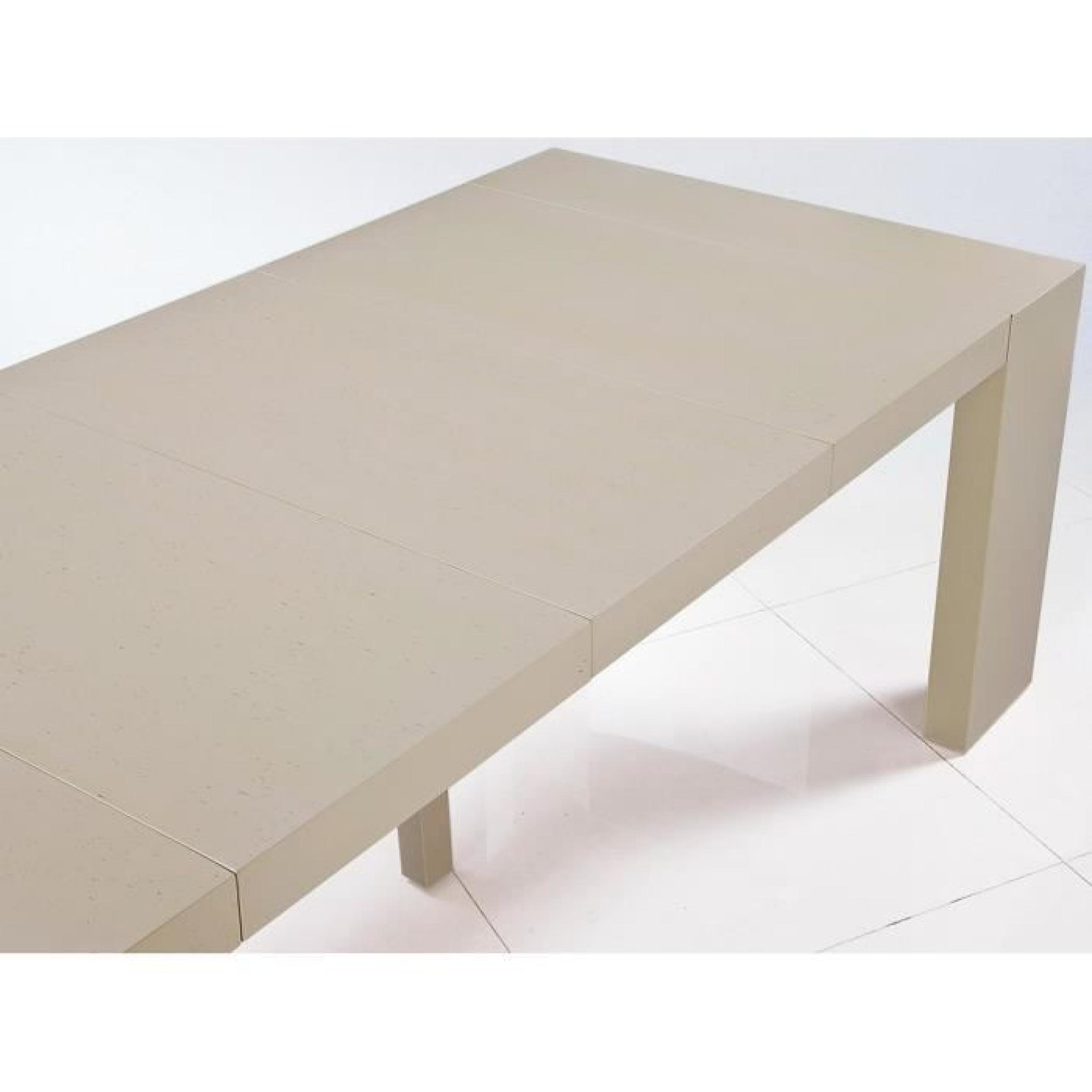 Table console Tango XL Taupe Clair pas cher