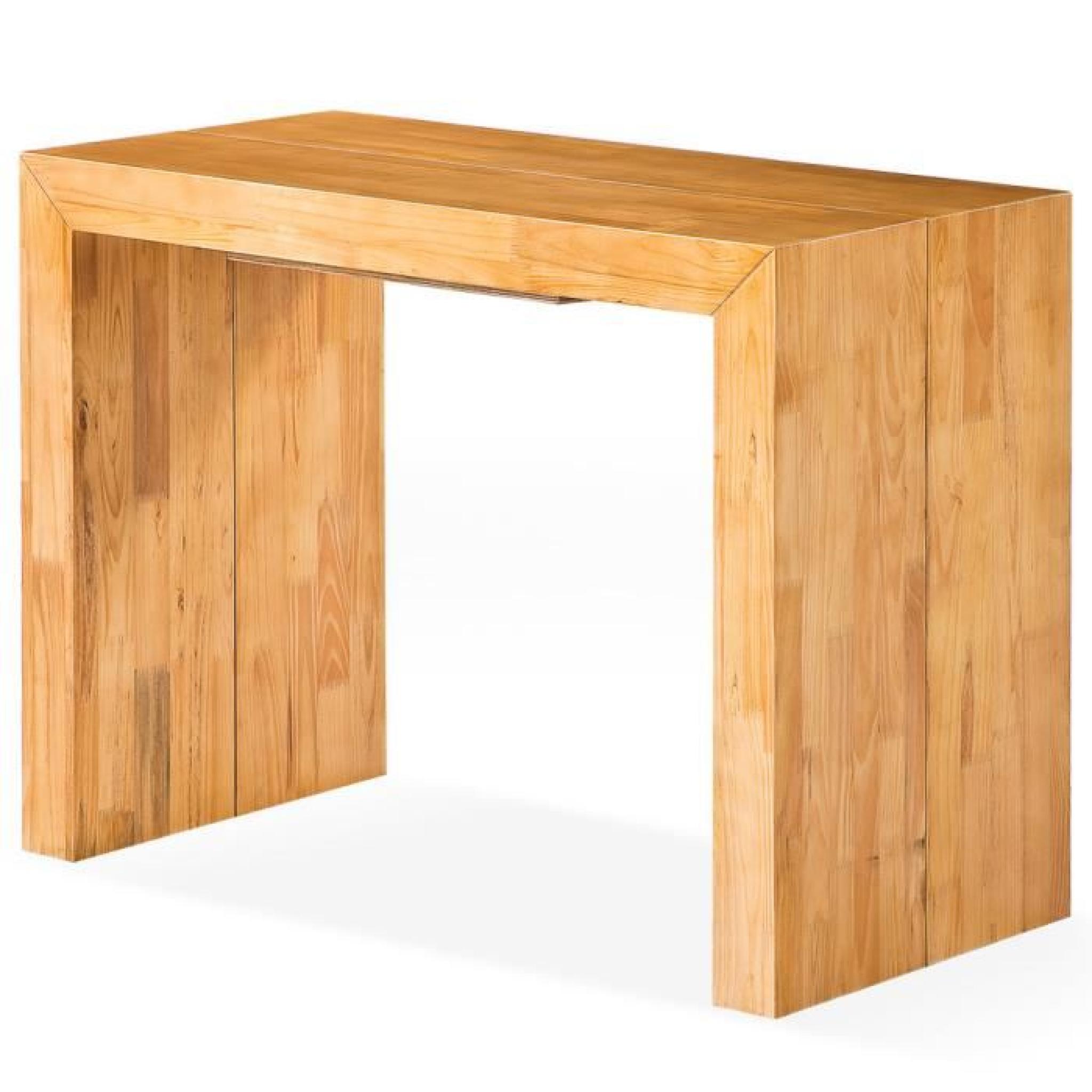Table Console Woodini XL Chêne clair