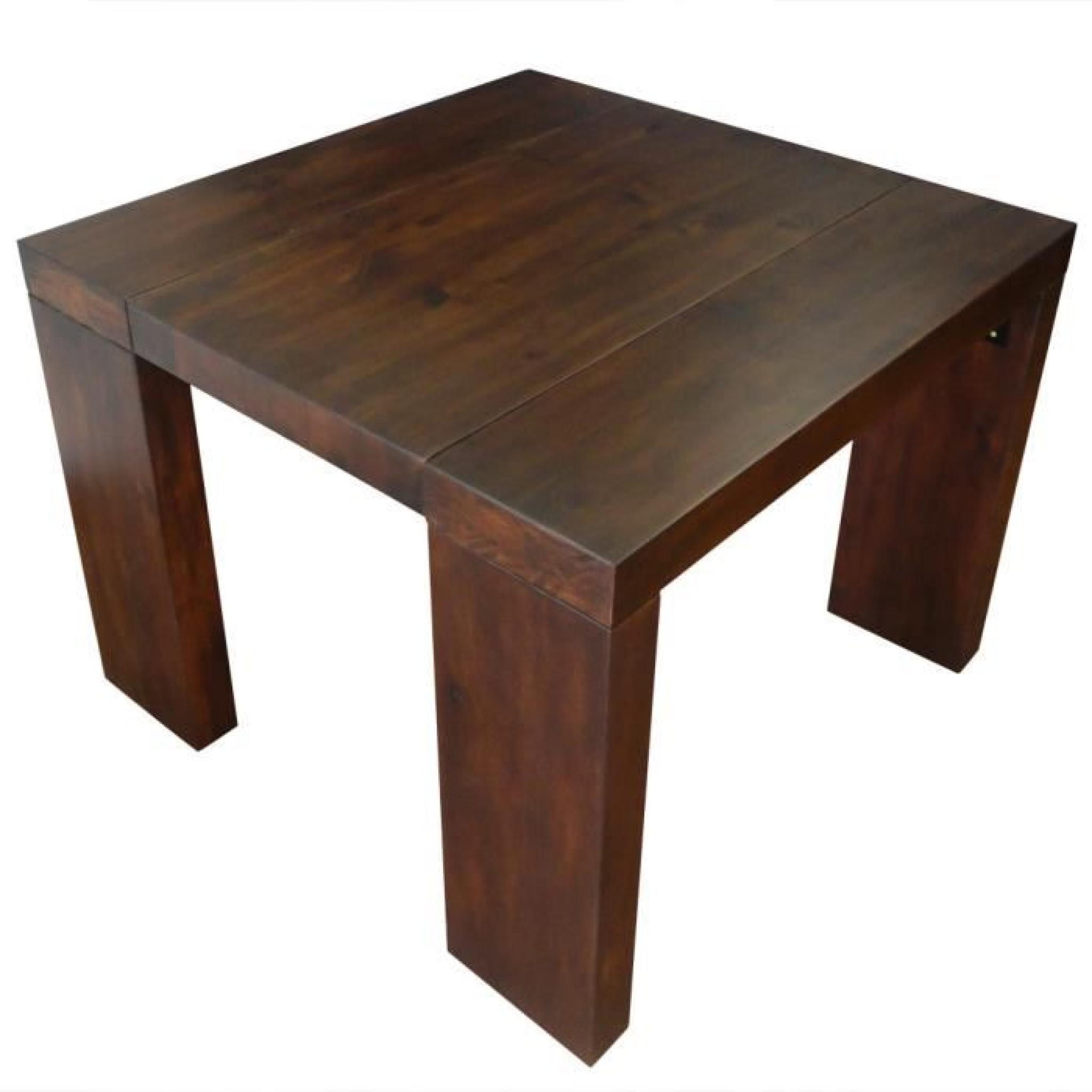 Table Console Woodini XL Bois Wenge pas cher