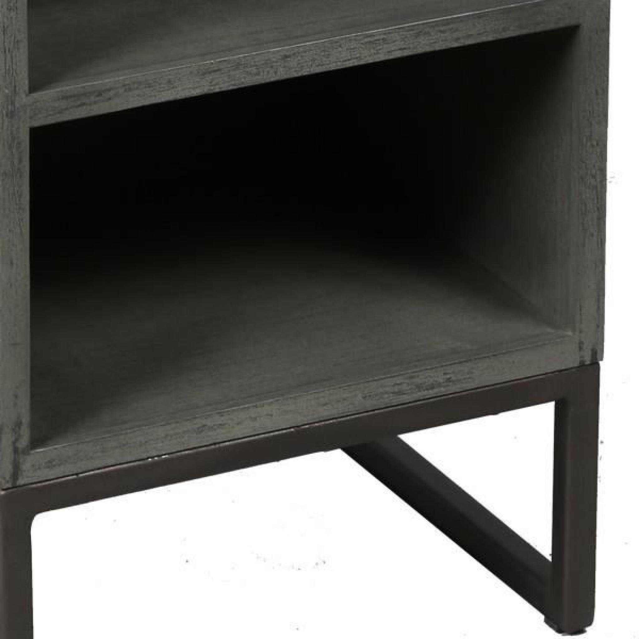 Table de chevet 1 tiroir - ANTHROS - L 35 x l 30 x H 70 cm pas cher
