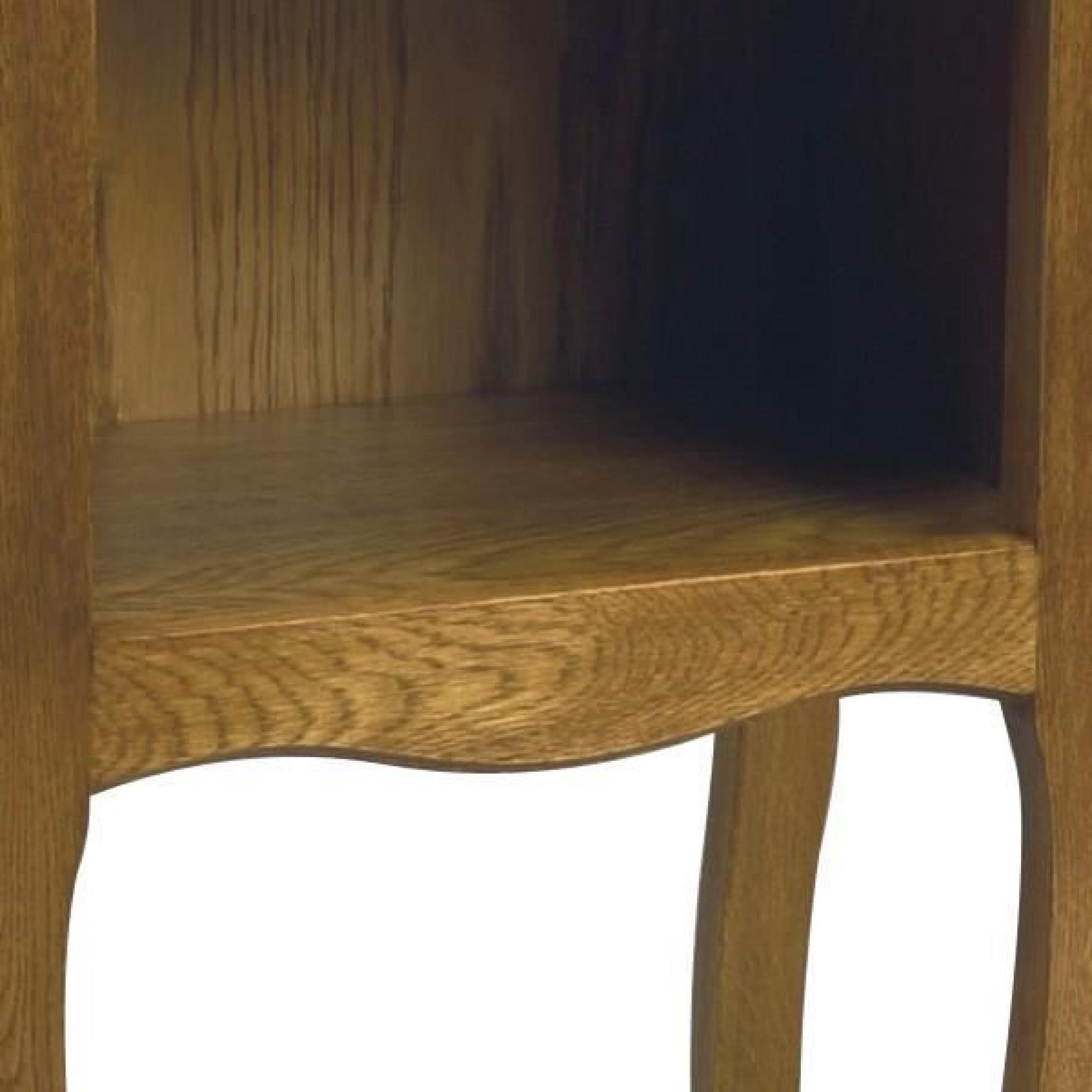 Table de chevet 1 tiroir - GERONDE - L 43 x l 30 x H 65 cm pas cher