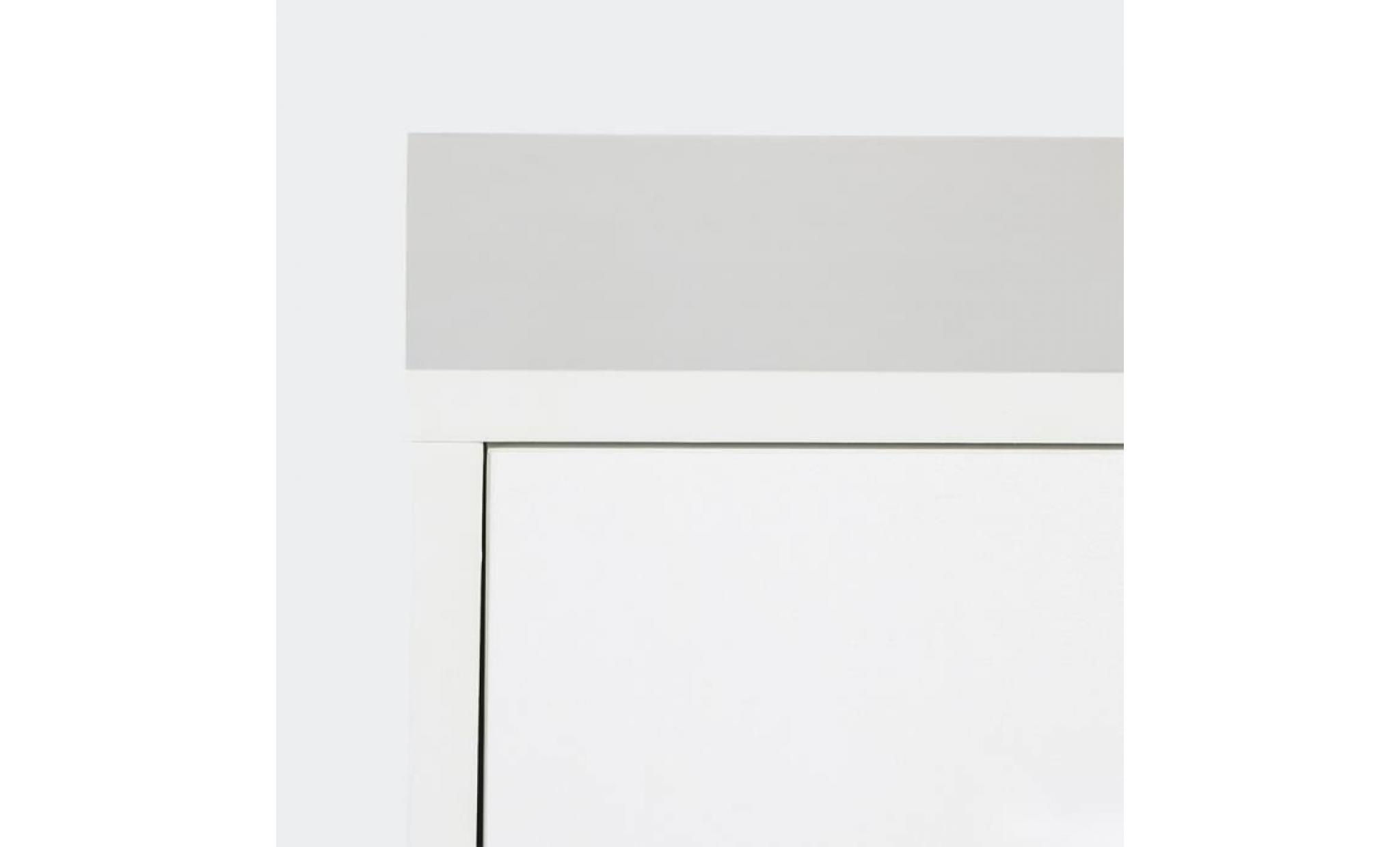 table de chevet blanche lit boxspring table de nuit commode meuble de rangement   60241 pas cher