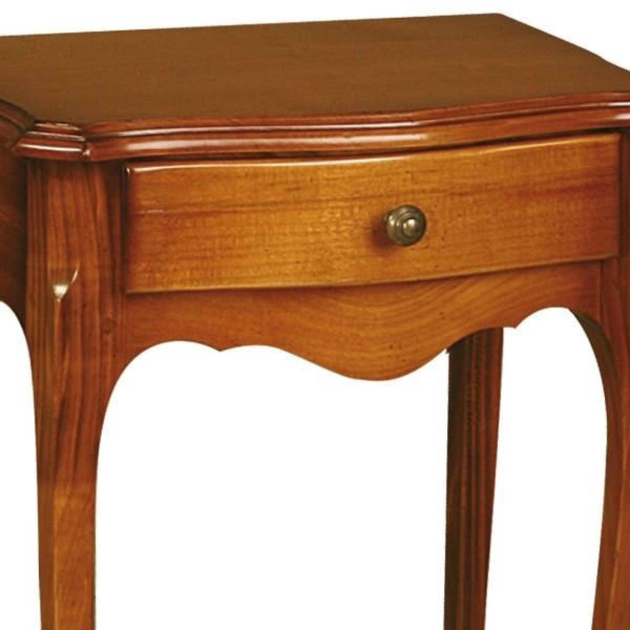 Table de chevet - TILDA - L 46 x l 31 x H 61 cm pas cher