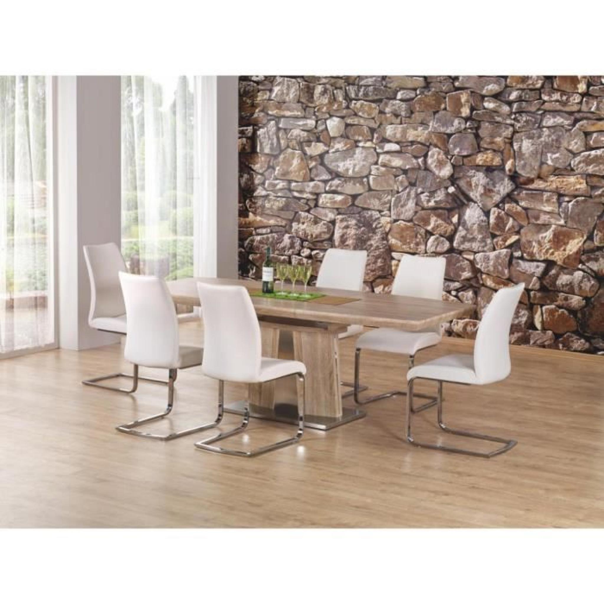 Table de salle à manger Rafaello extensible Sonoma Chêne (LxlxH): 160÷220-90-76 cm