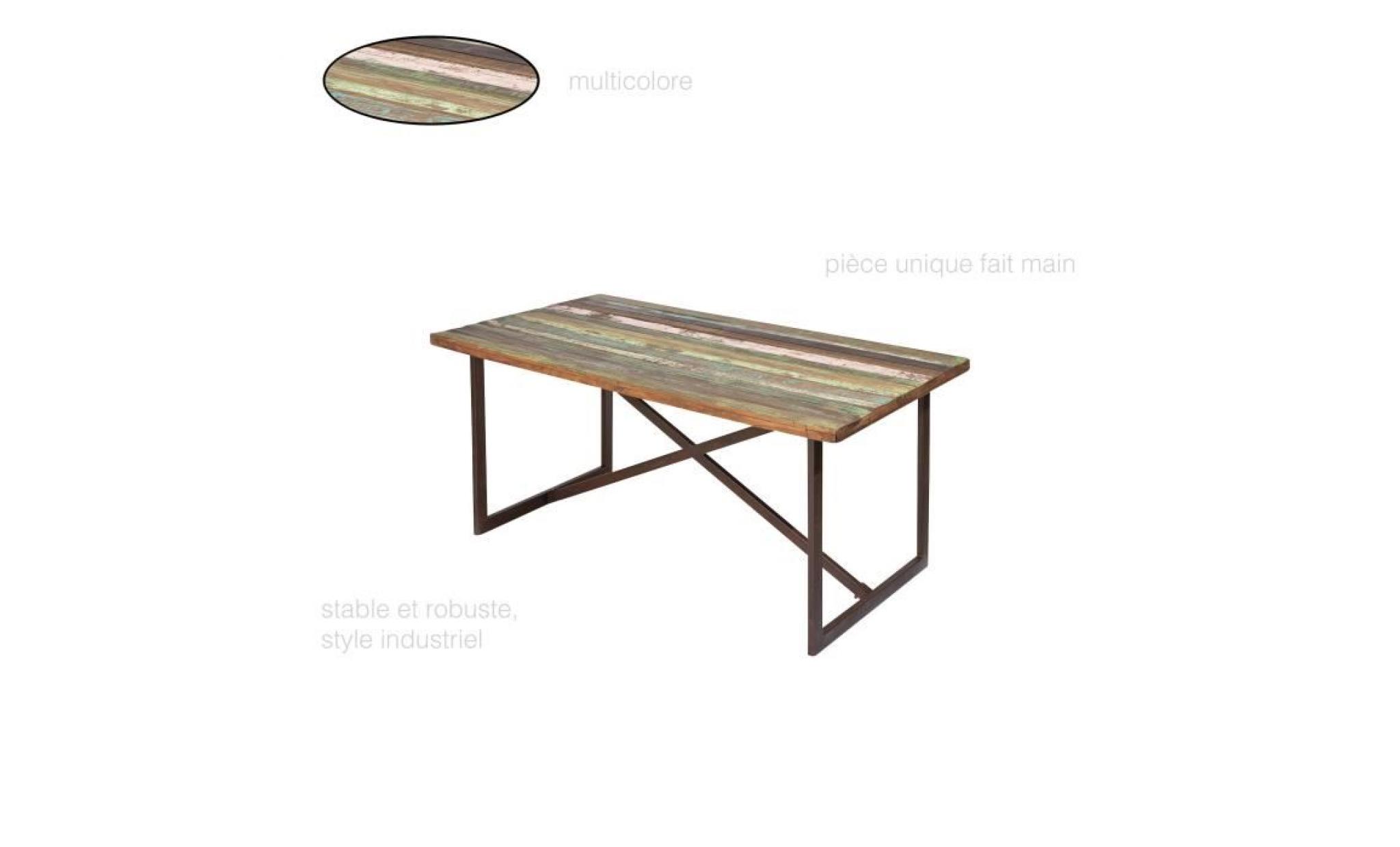 table à manger vintage,table salle a manger, table vintage, table industrielle bois massif, table industrielle vintage, bois massif