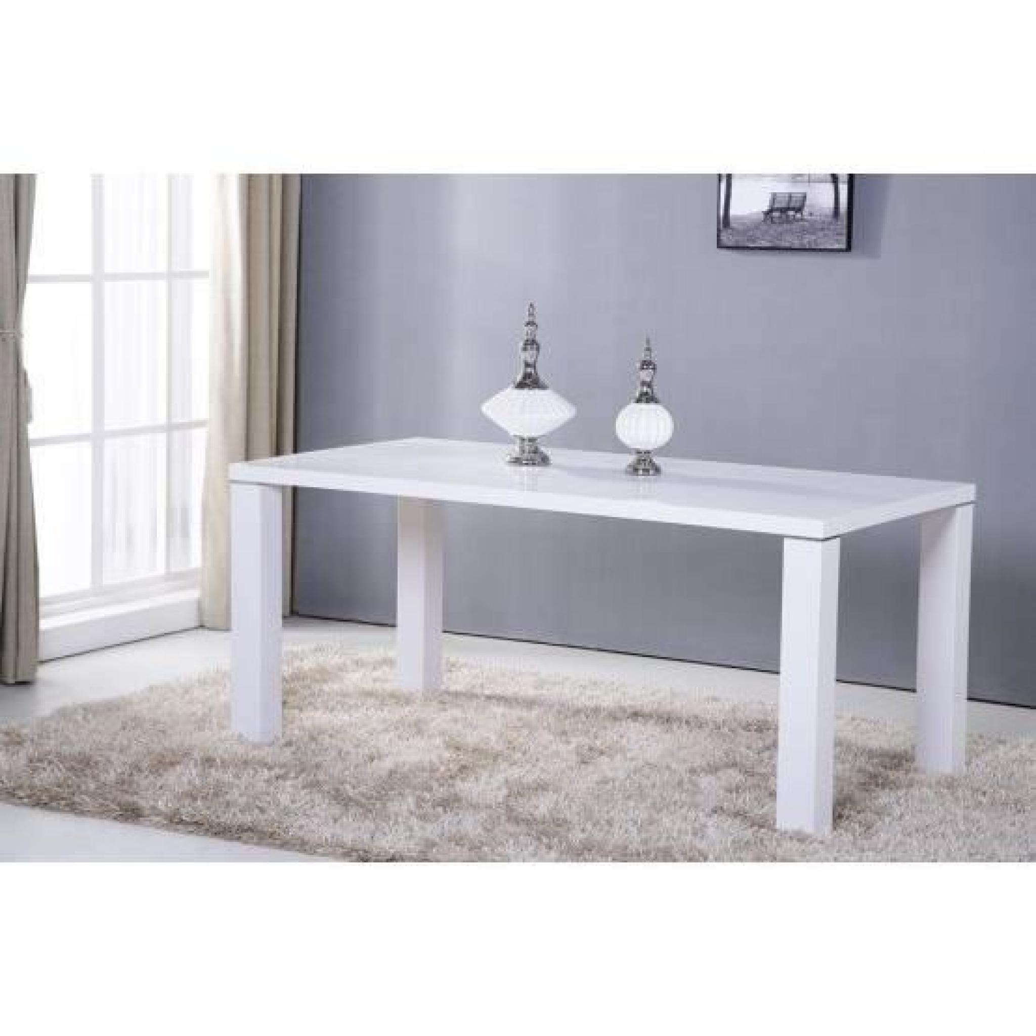 Table design Cassy blanc  