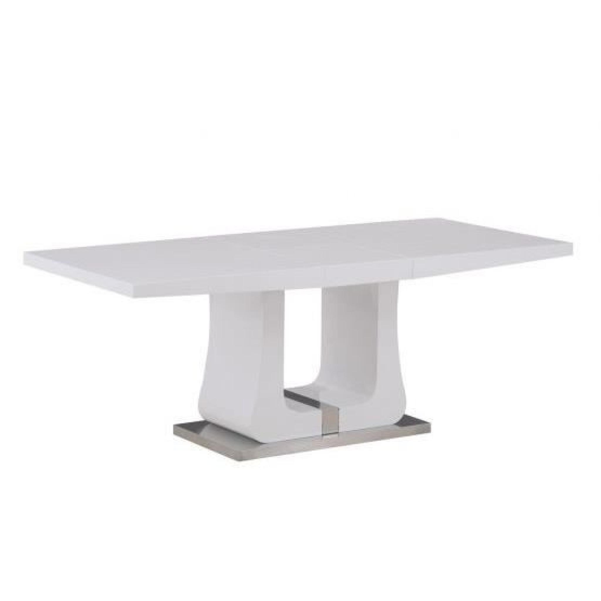 Table design Cinthia blanc   pas cher