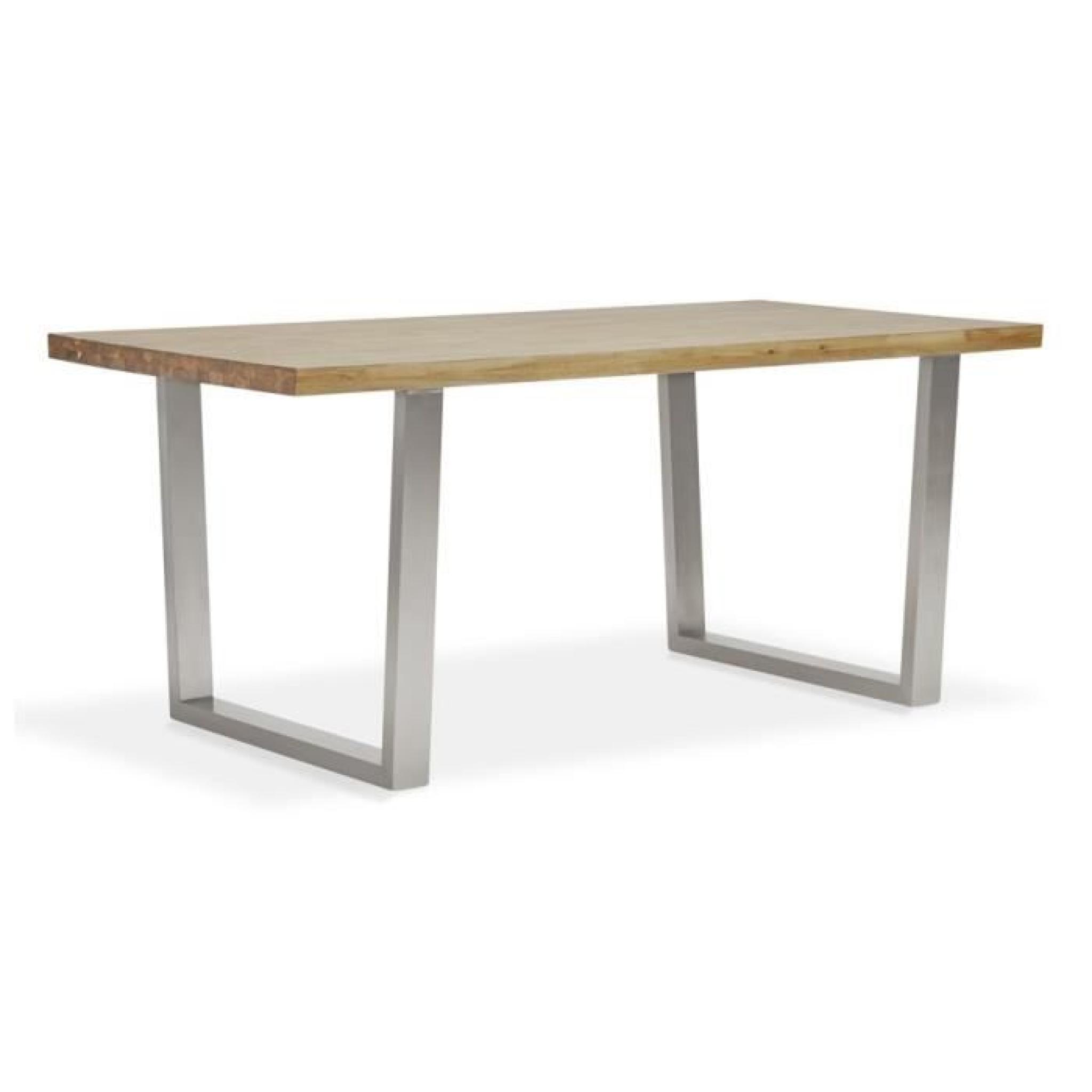 Table design 'JUNGLE' en chêne massif pas cher