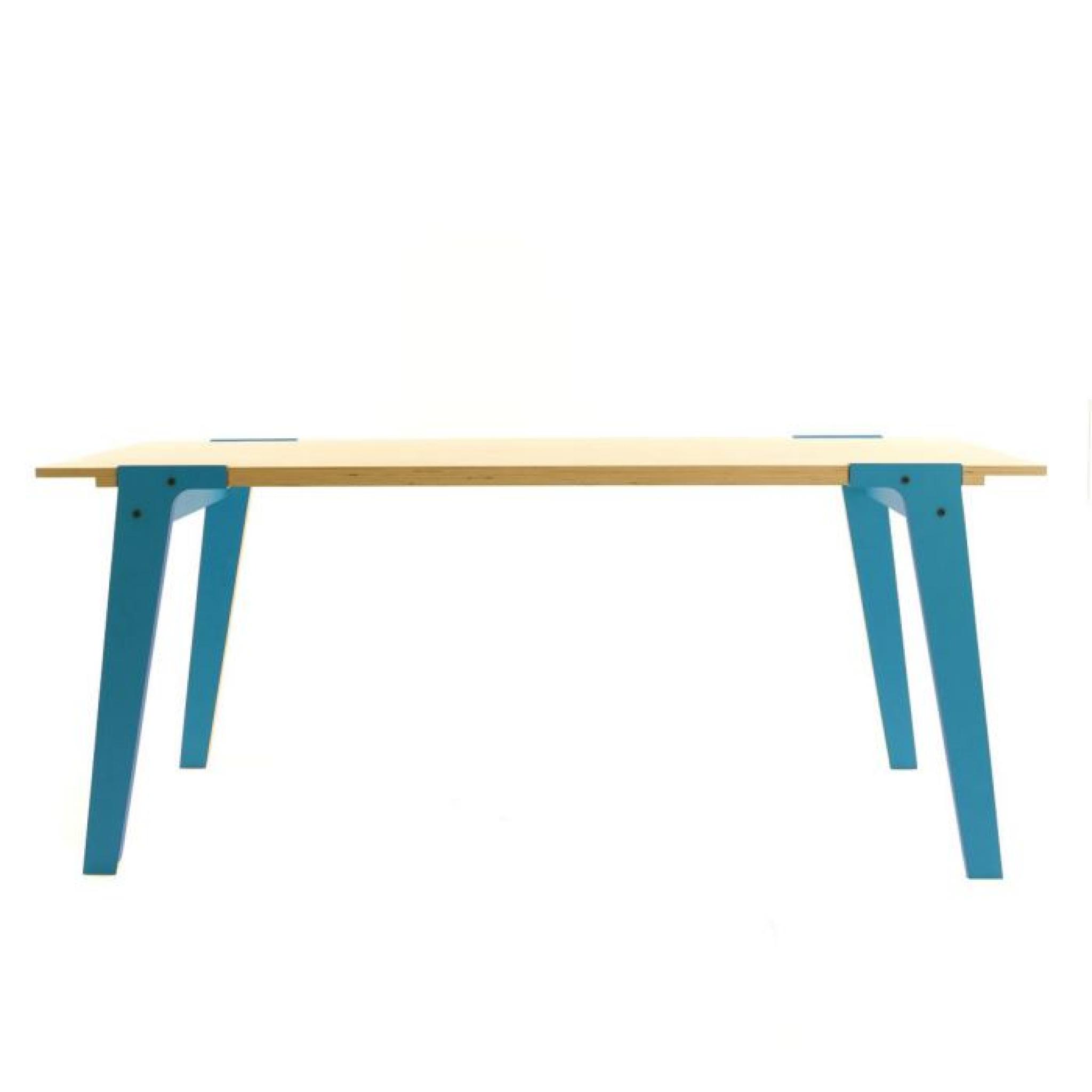 Table Design Switch Large Couleur Bleu