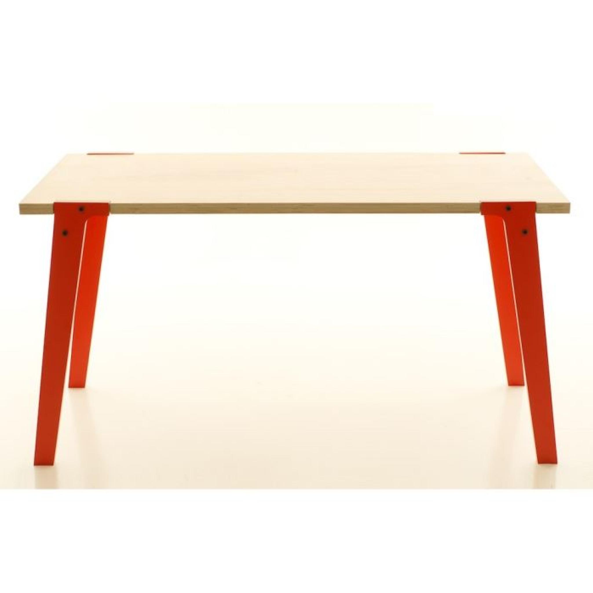 Table design Switch Medium Couleur Orange