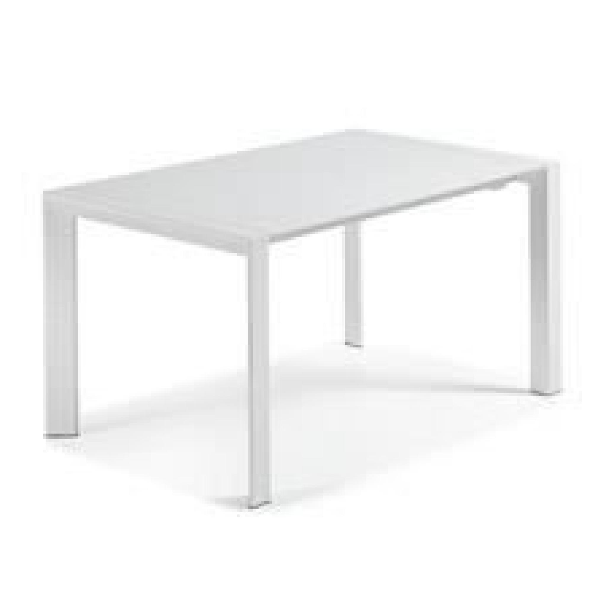 Table Extensible Kara 140-200 cm, blanc