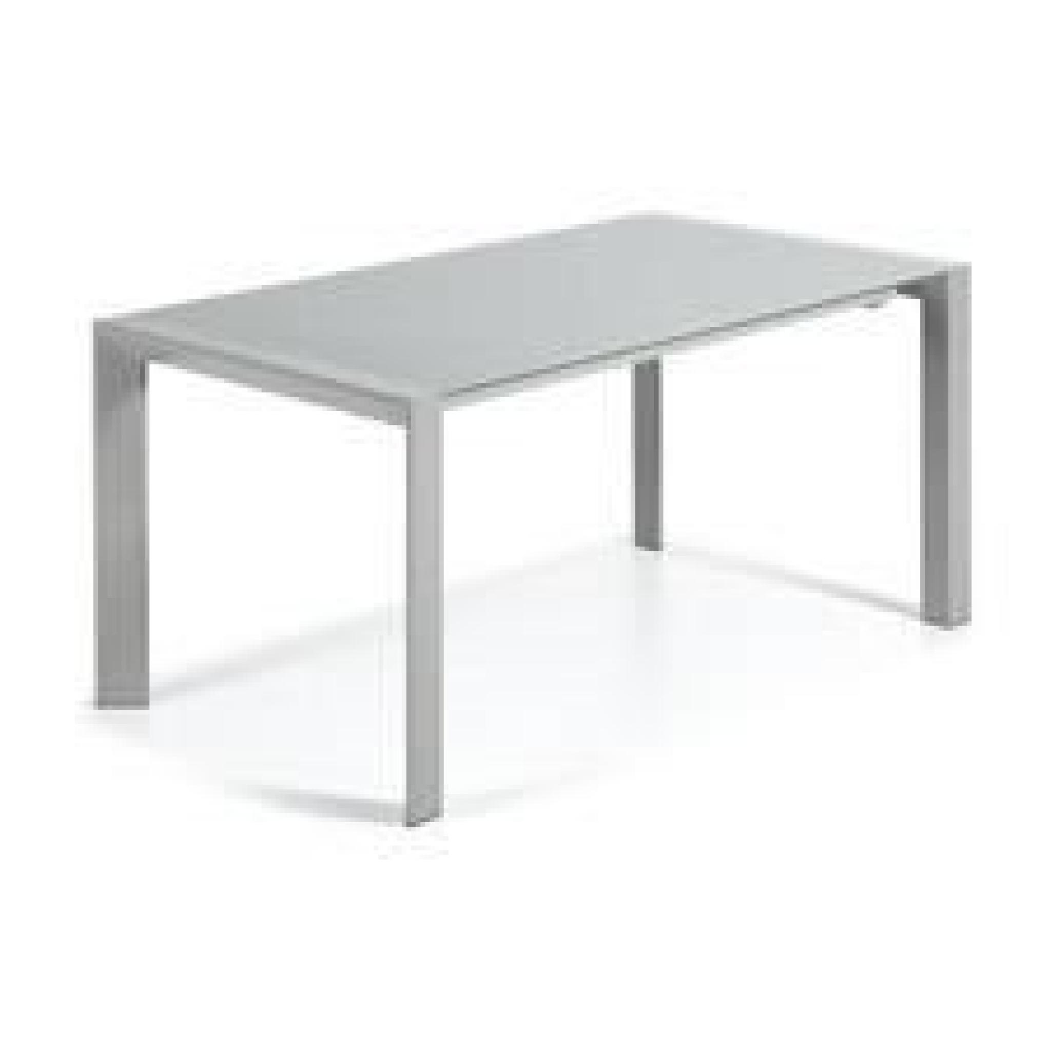 Table Extensible Kara 140-200 cm, gris
