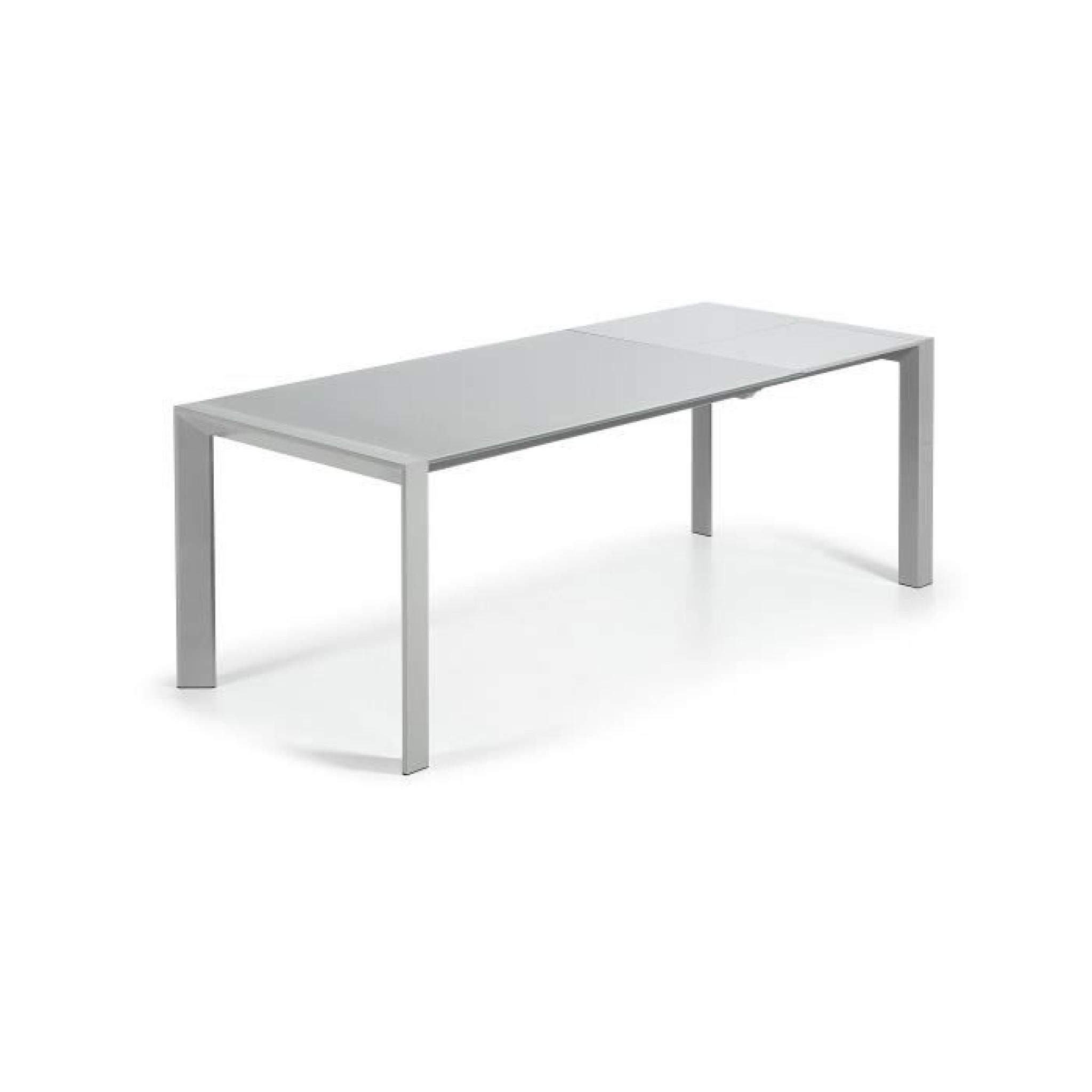Table Extensible Kara 140-200 cm, gris pas cher