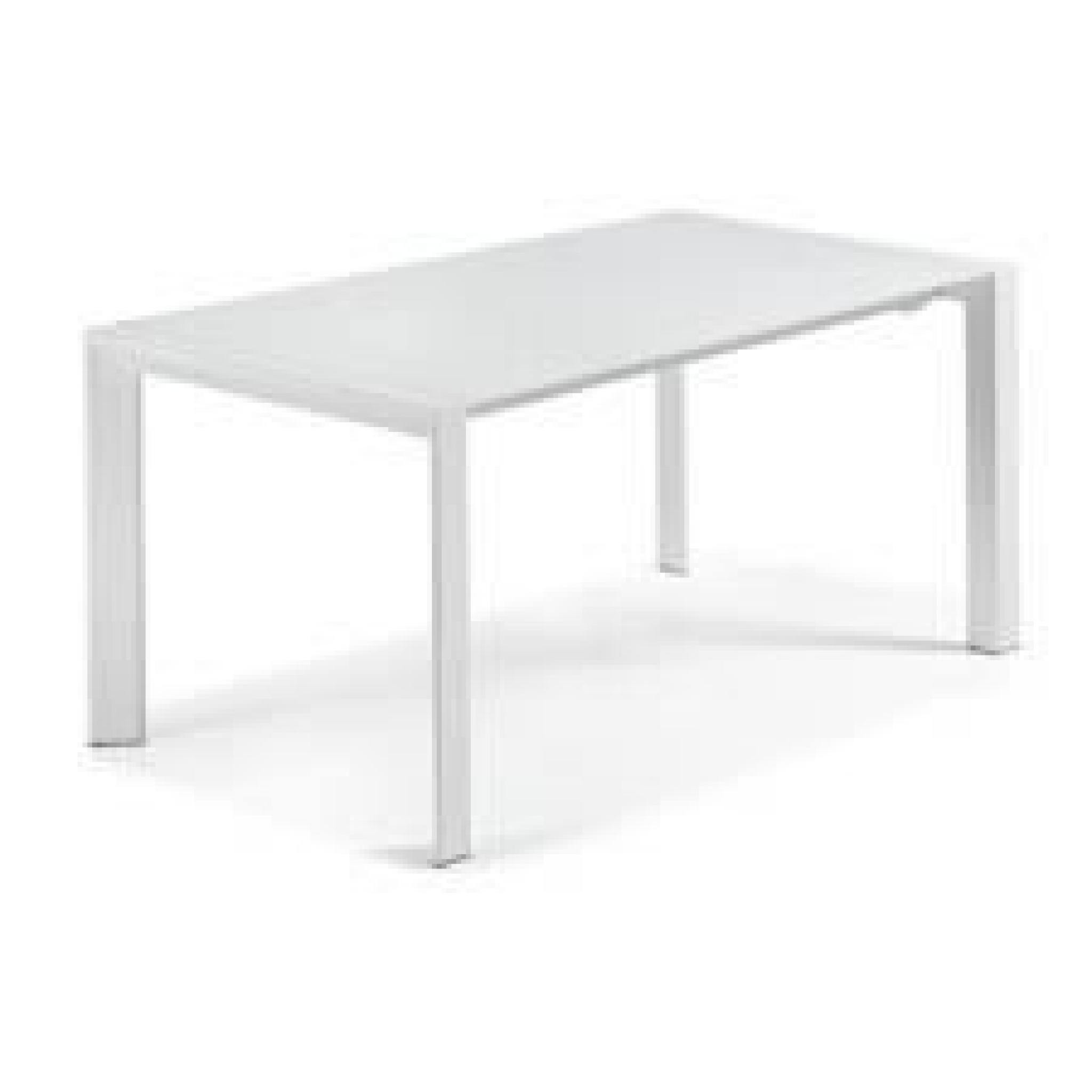 Table Extensible Kara 160-220 cm, blanc
