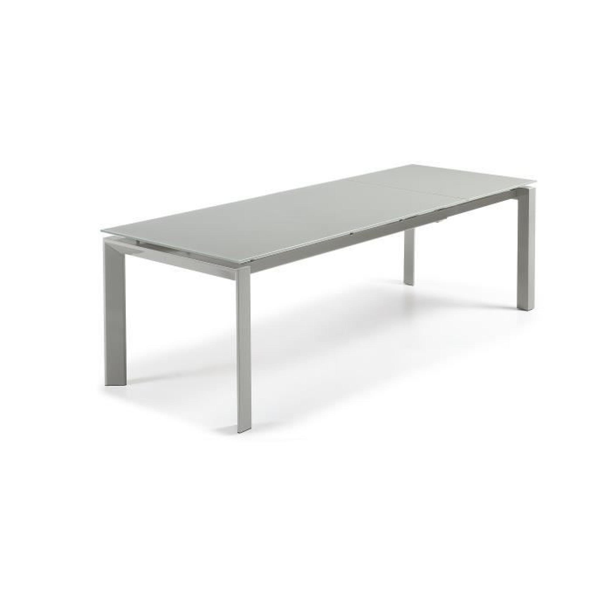 Table Extensible Kila 160-230 cm, gris pas cher