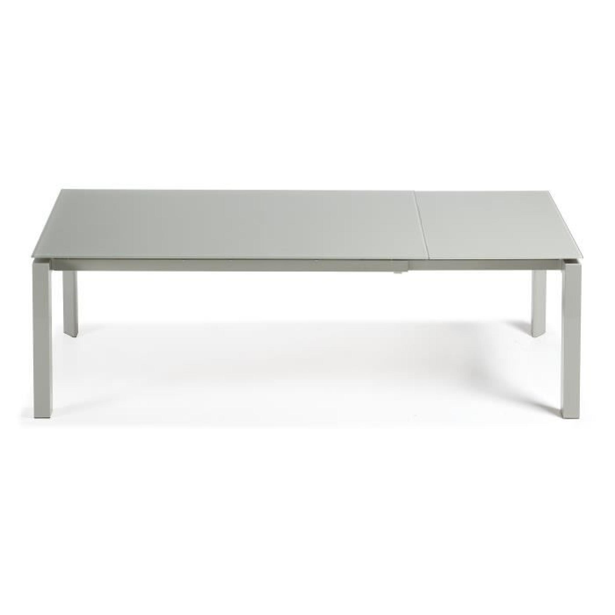 Table Extensible Kila 160-230 cm, gris pas cher