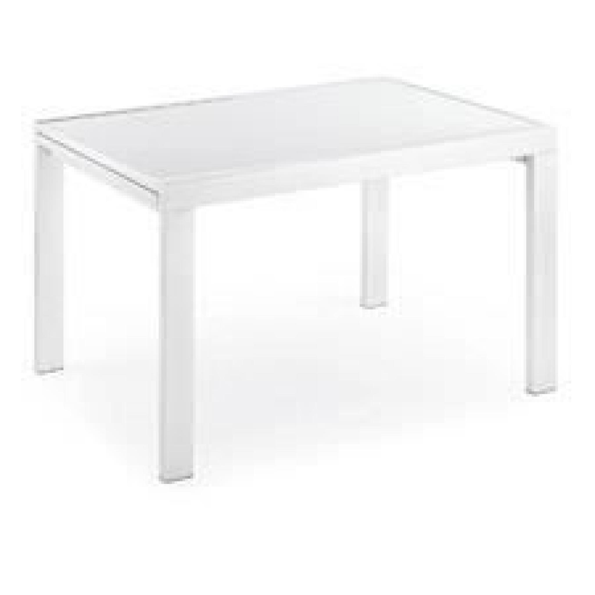 Table extensible Norfolk  120-240 cm, blanc