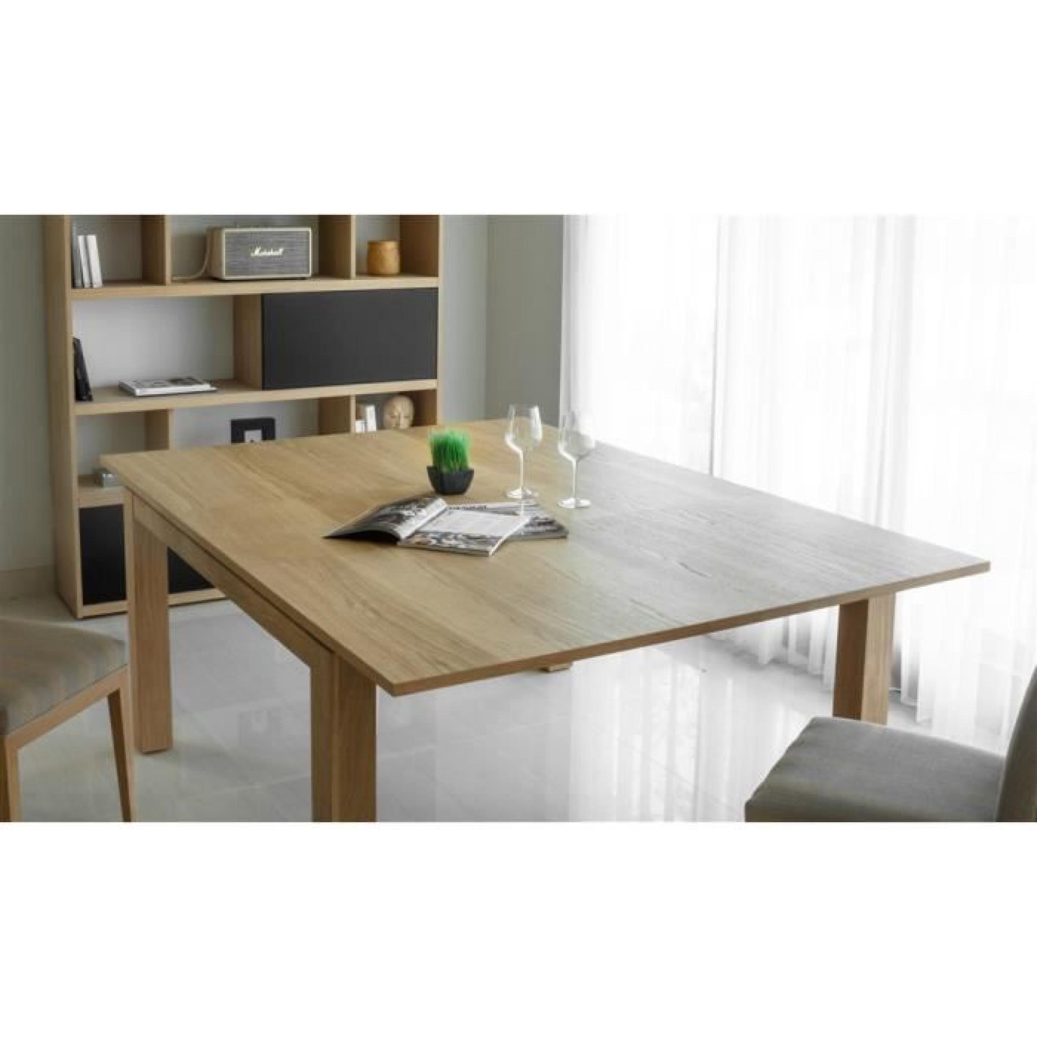 Table extensible Swithome Soft Chêne massif pas cher