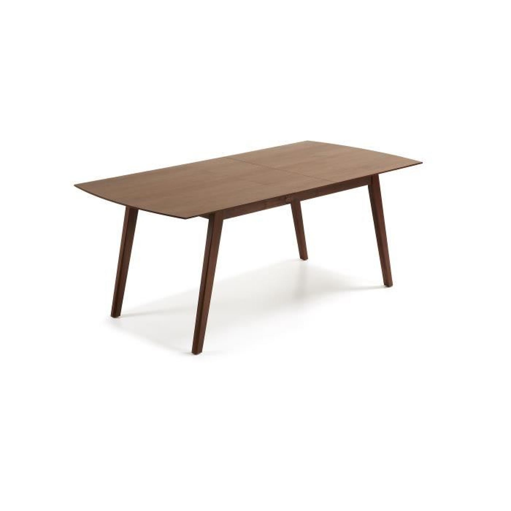 Table Extensible Tun 90x150 cm, marron pas cher