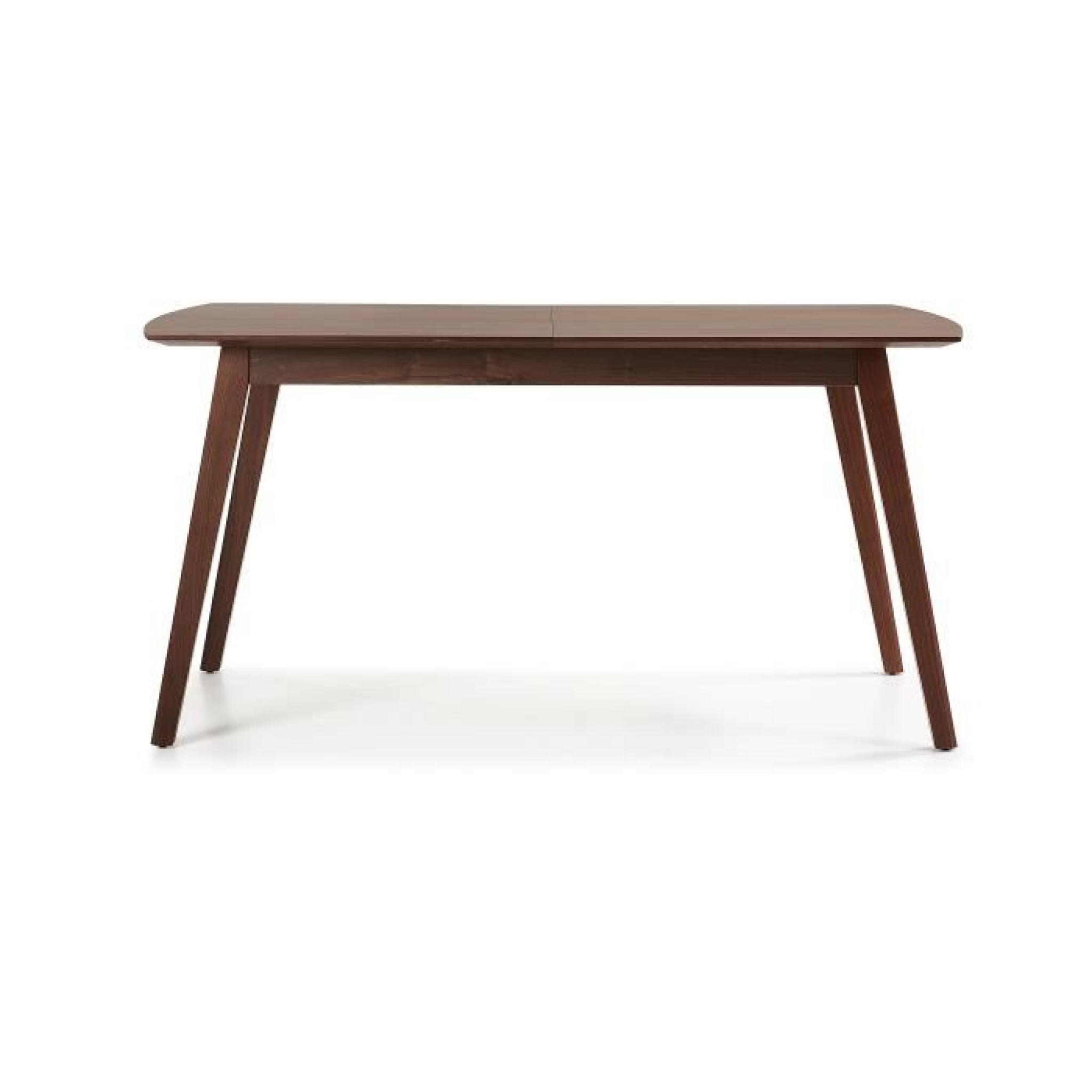 Table Extensible Tun 90x150 cm, marron pas cher