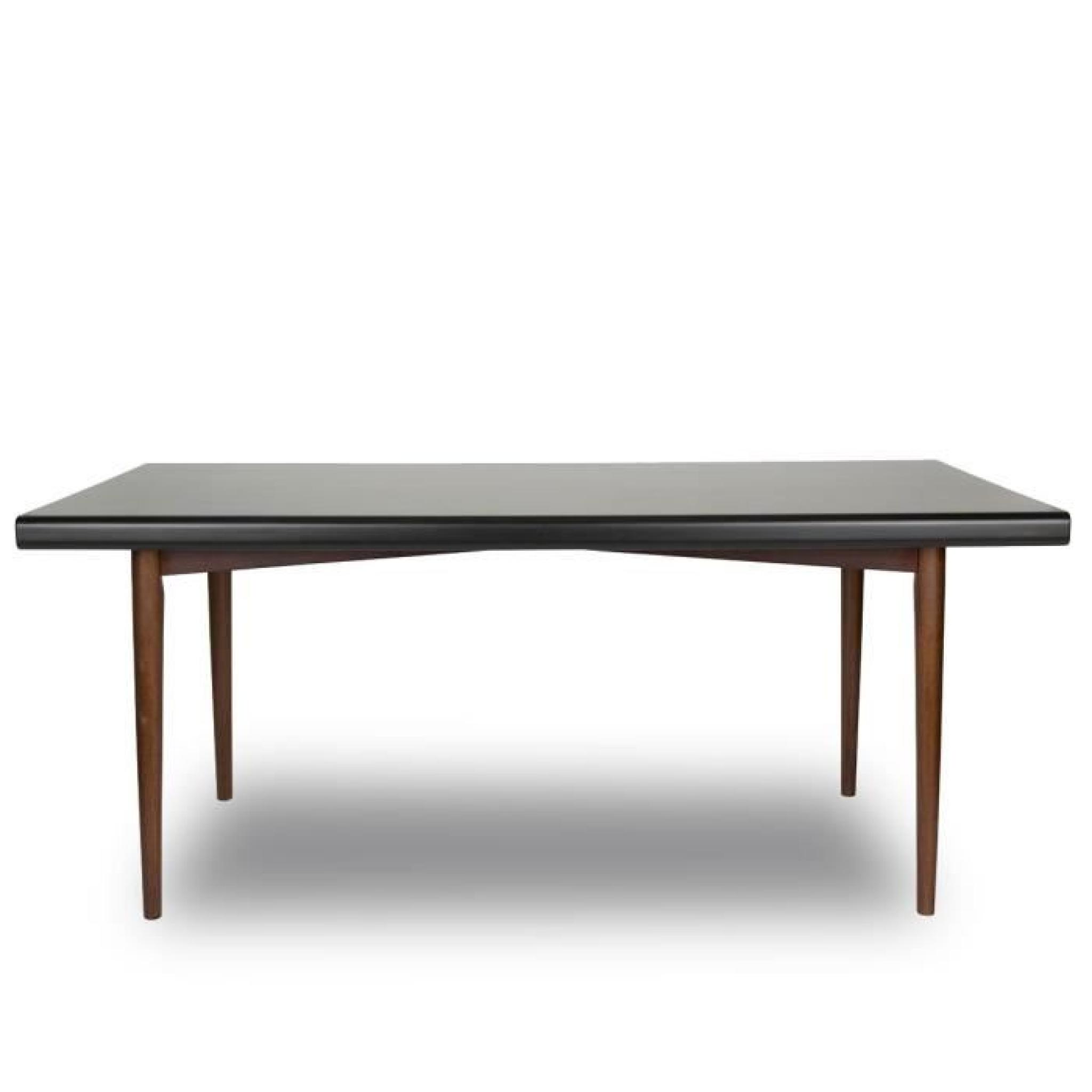 Table fifities noyer Juju 180X90 Couleur Noyer