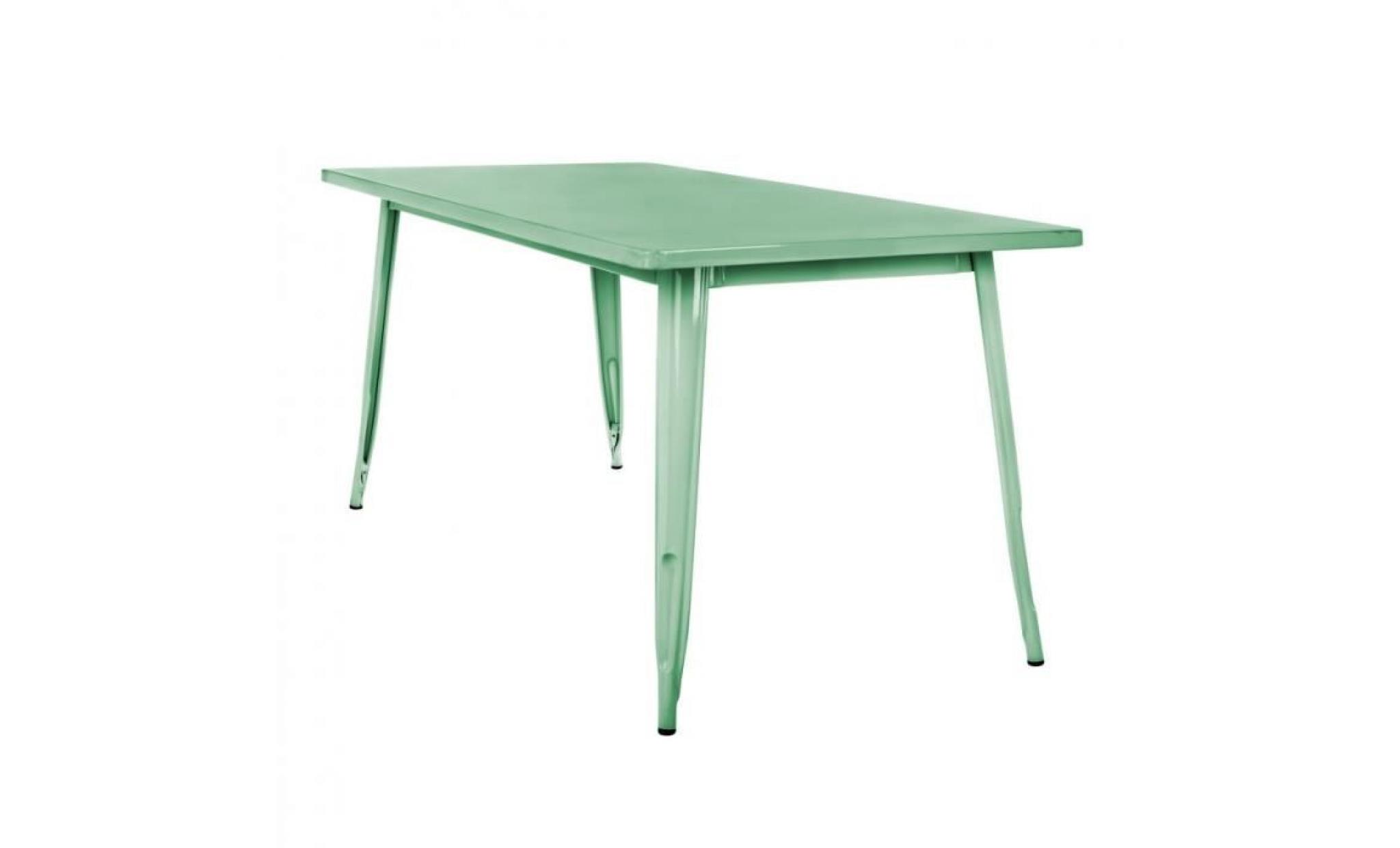 table lix (120x80) vert menthe