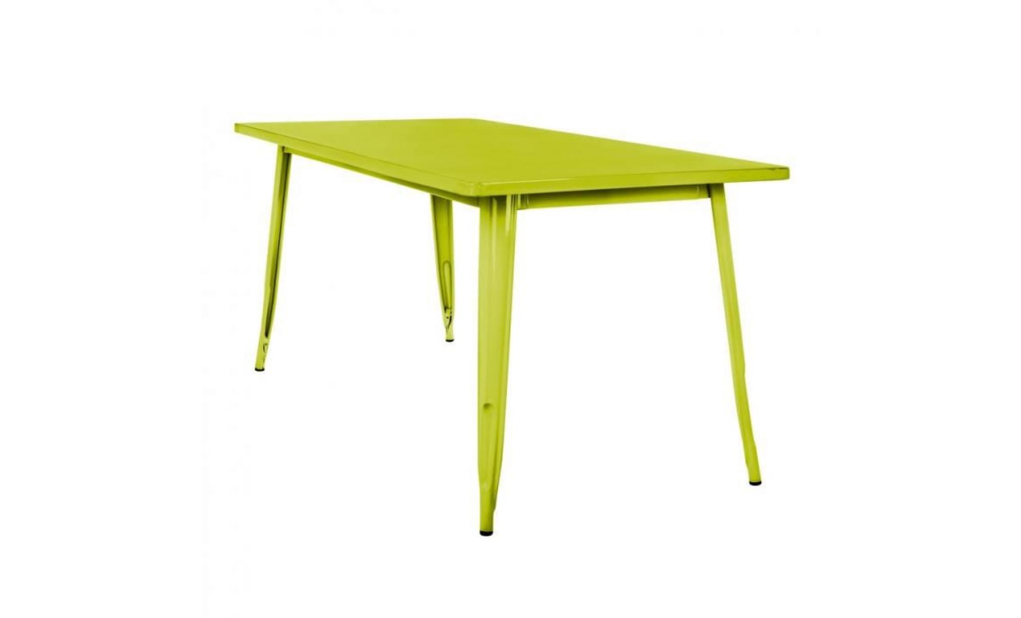 table lix (120x80) vert pistache