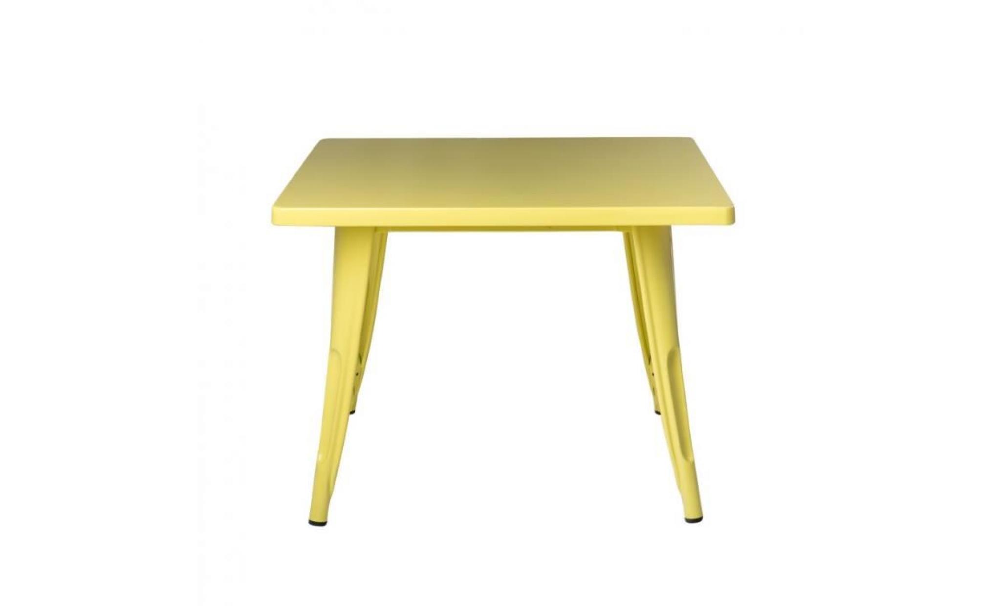 table lix [kids!] jaune pas cher