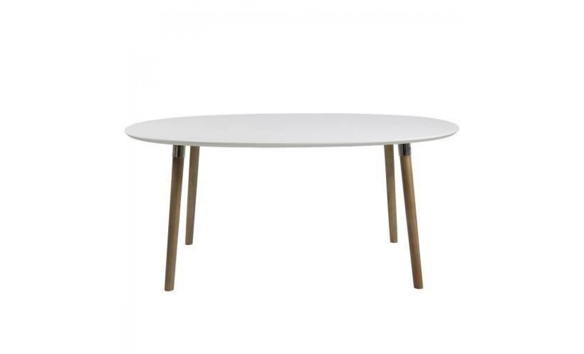 Table Ovale Stella avec Allonge 170/270 cm